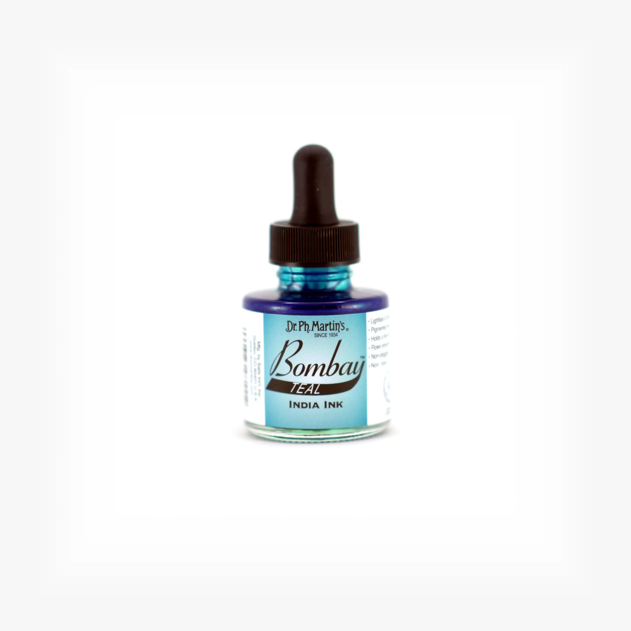 Bombay India Ink, 1.0 oz, Teal (11BY)