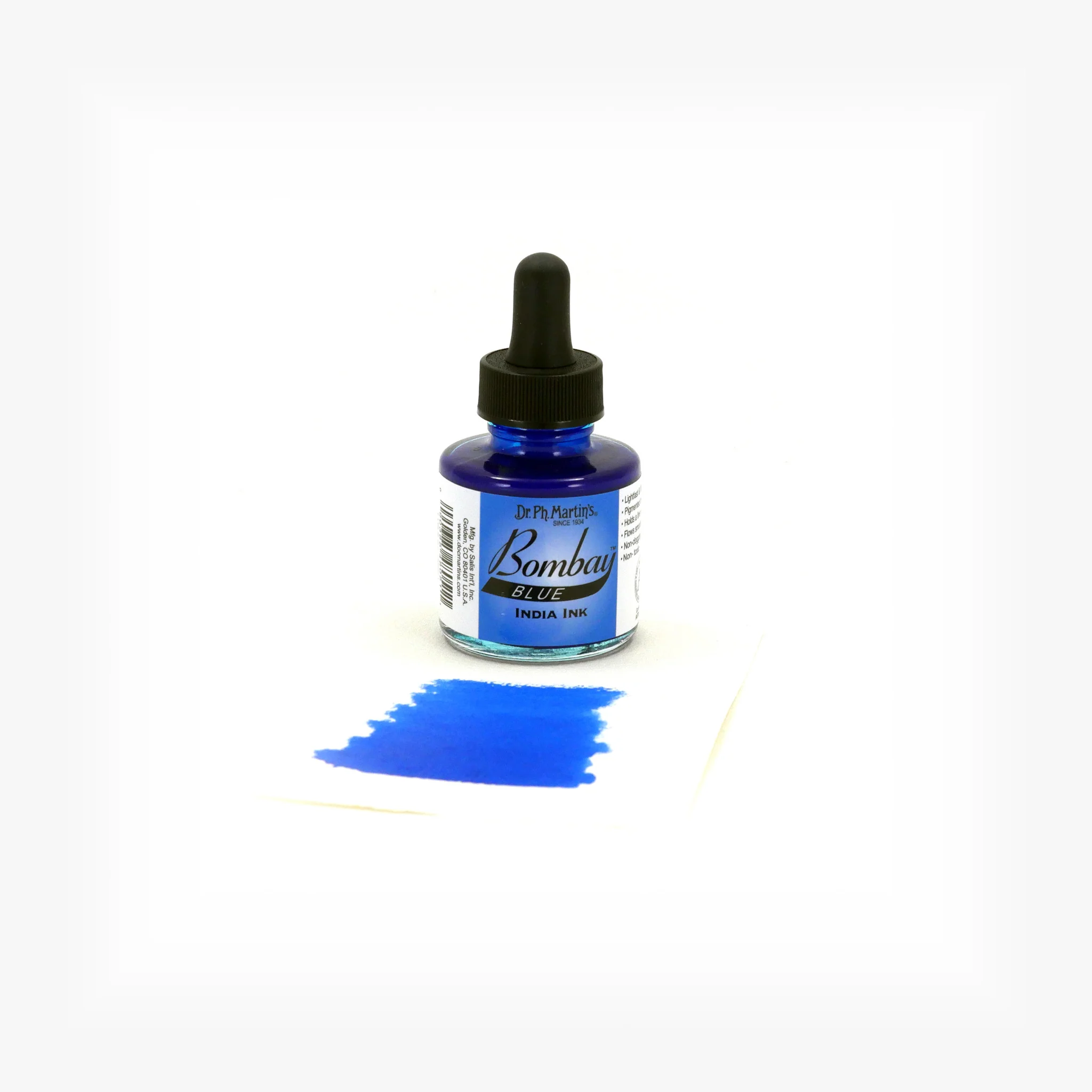 Bombay India Ink, 1.0 oz, Blue (5BY) - Image 2
