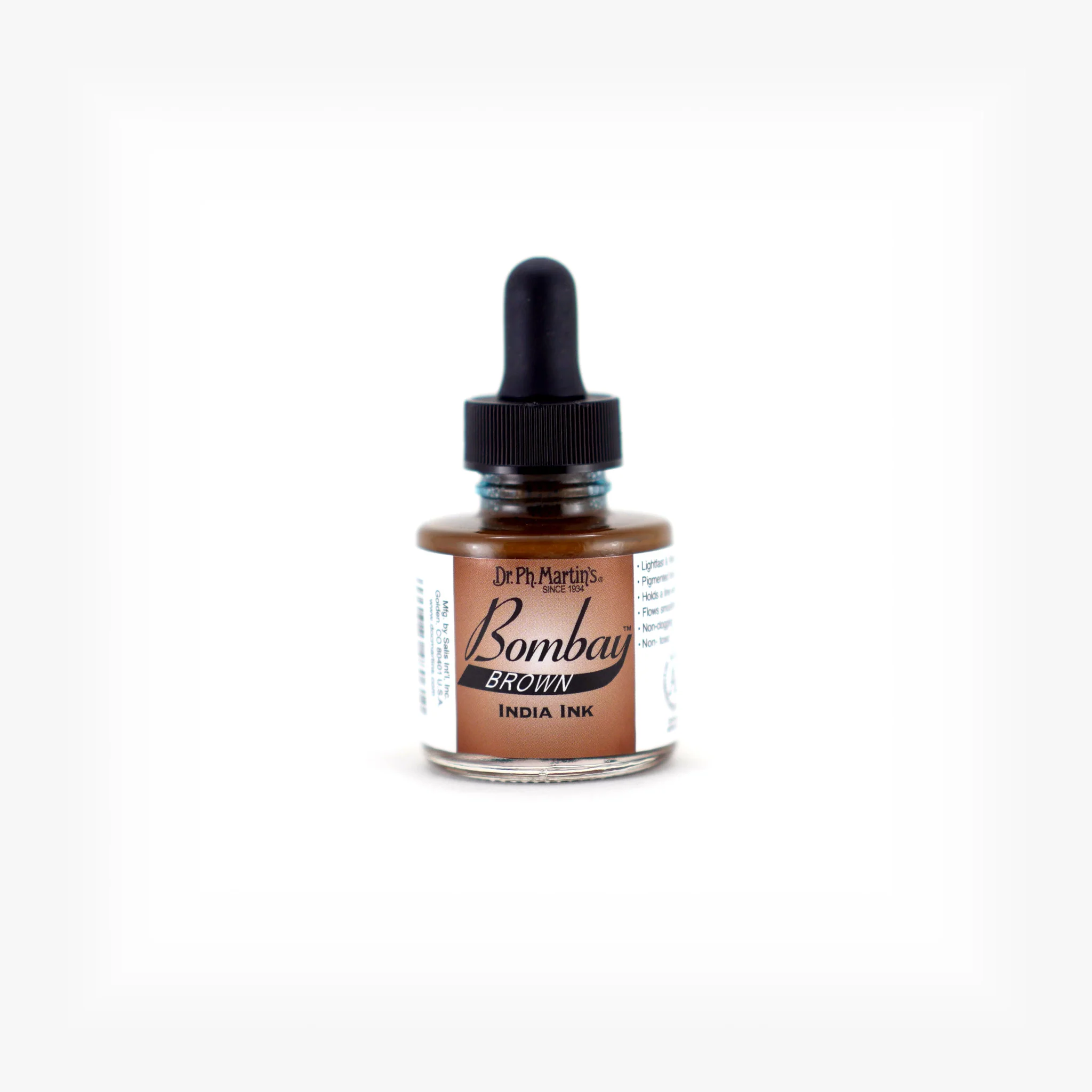 Bombay India Ink, 1.0 oz, Brown (6BY)