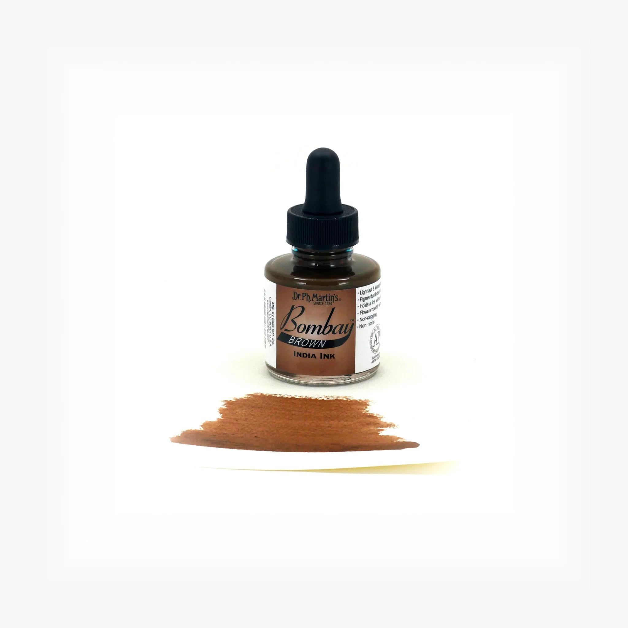 Bombay India Ink, 1.0 oz, Brown (6BY) - Image 2