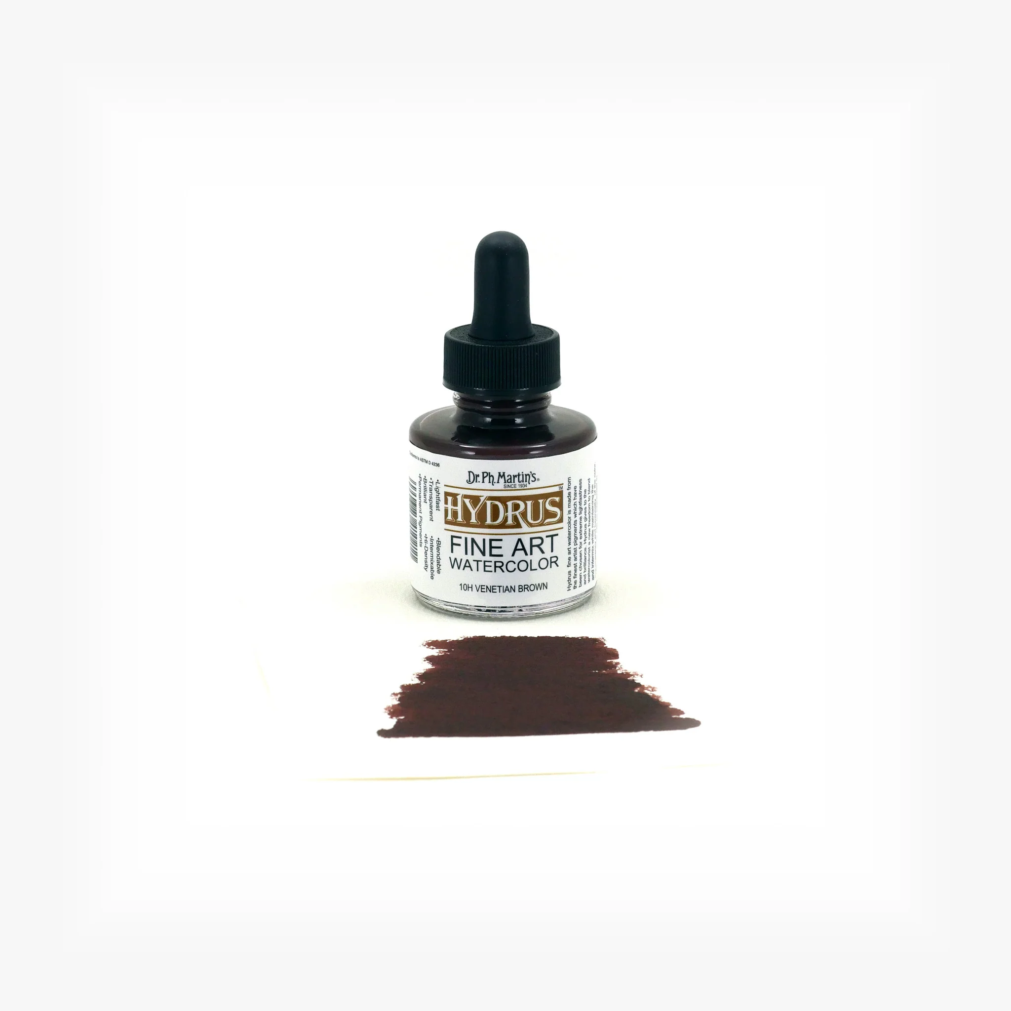 Hydrus Fine Art Watercolor, 1.0 oz, Venetian Brown (10H) - Image 2