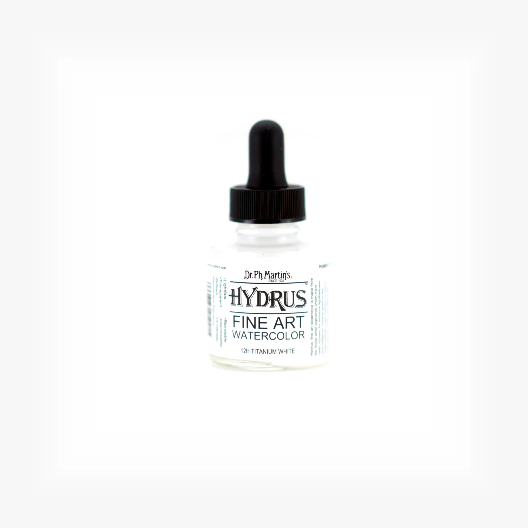 Hydrus Fine Art Watercolor, 1.0 oz, Titanium White (12H)