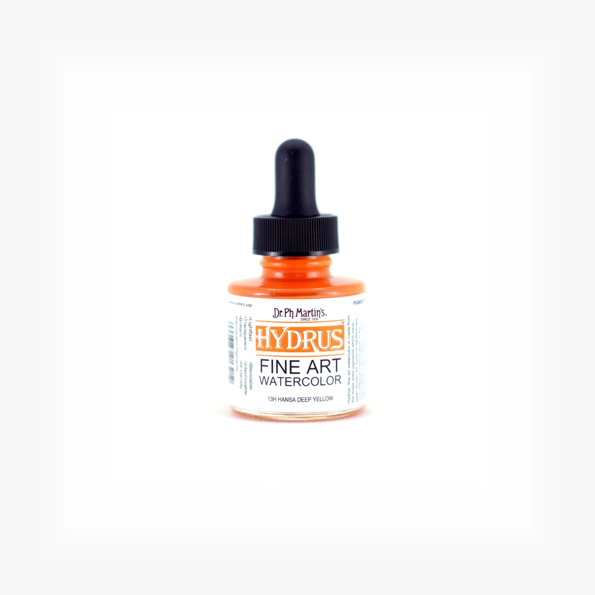 Hydrus Fine Art Watercolor, 1.0 oz, Hansa Deep Yellow (13H)