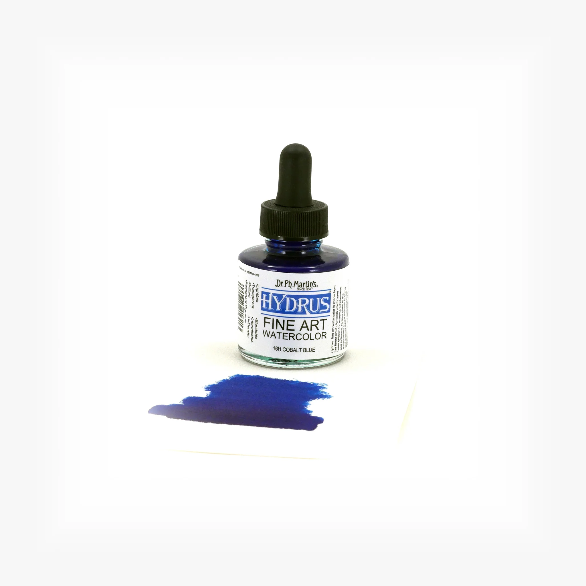 Hydrus Fine Art Watercolor, 1.0 oz, Cobalt Blue (16H) - Image 2