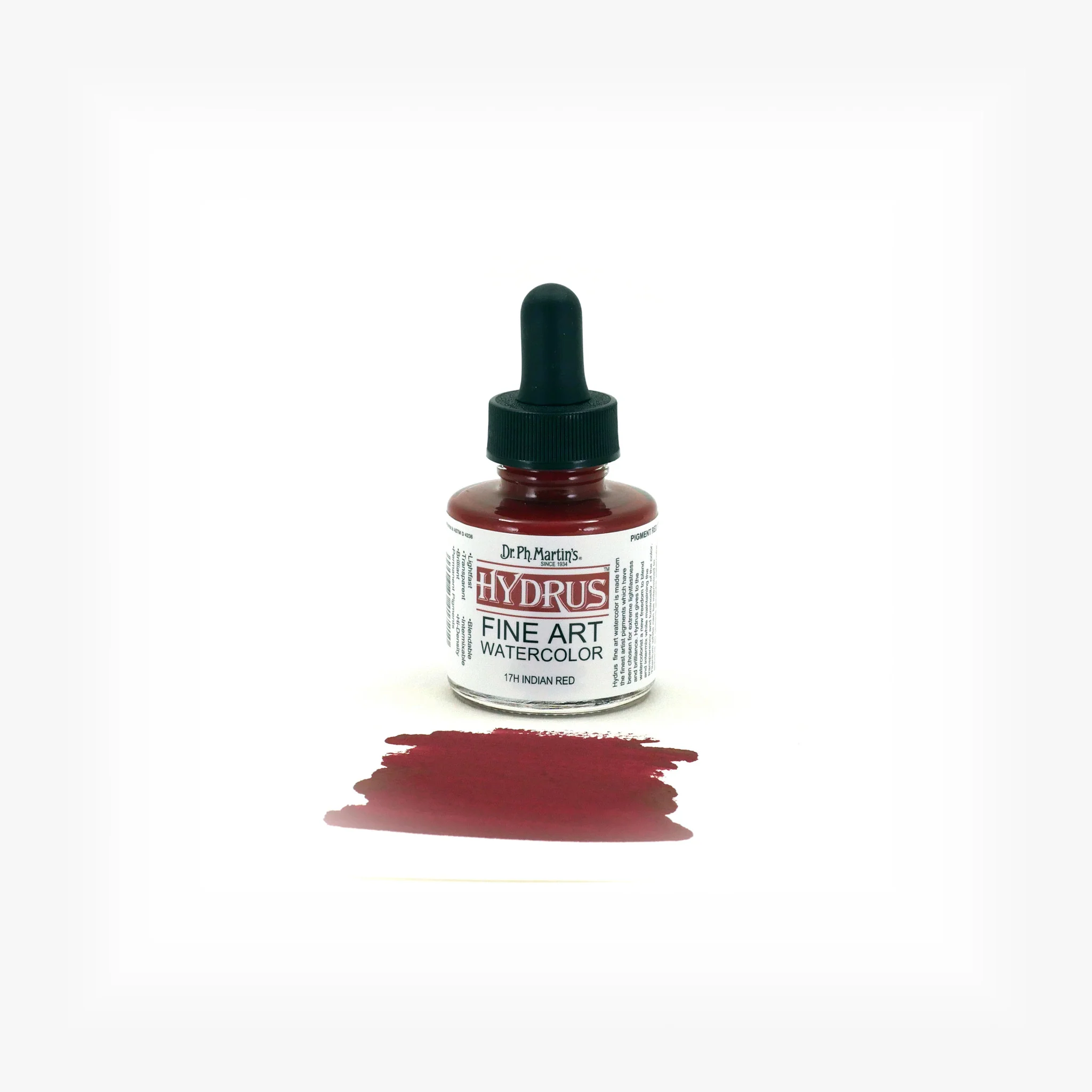 Hydrus Fine Art Watercolor, 1.0 oz, Indian Red (17H) - Image 2