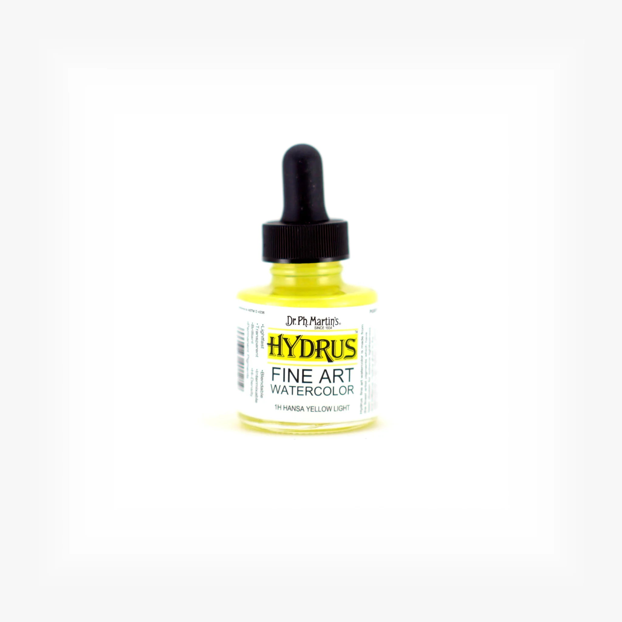 Hydrus Fine Art Watercolor, 1.0 oz, Hansa Yellow Light (1H)