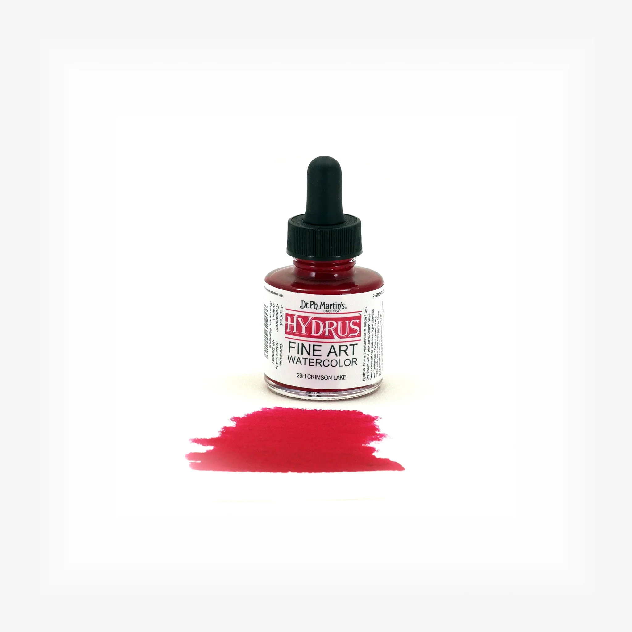 Hydrus Fine Art Watercolor, 1.0 oz, Crimson Lake (29H) - Image 2
