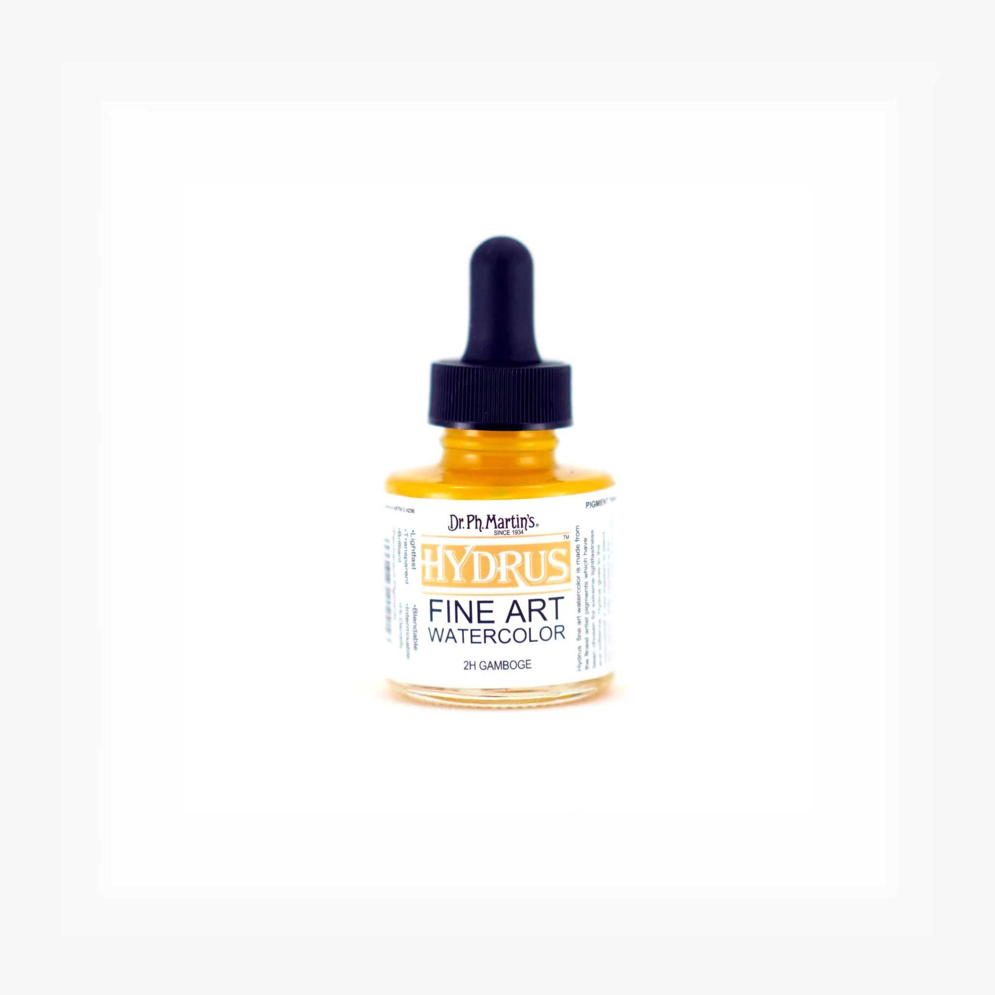 Hydrus Fine Art Watercolor, 1.0 oz, Gamboge (2H)