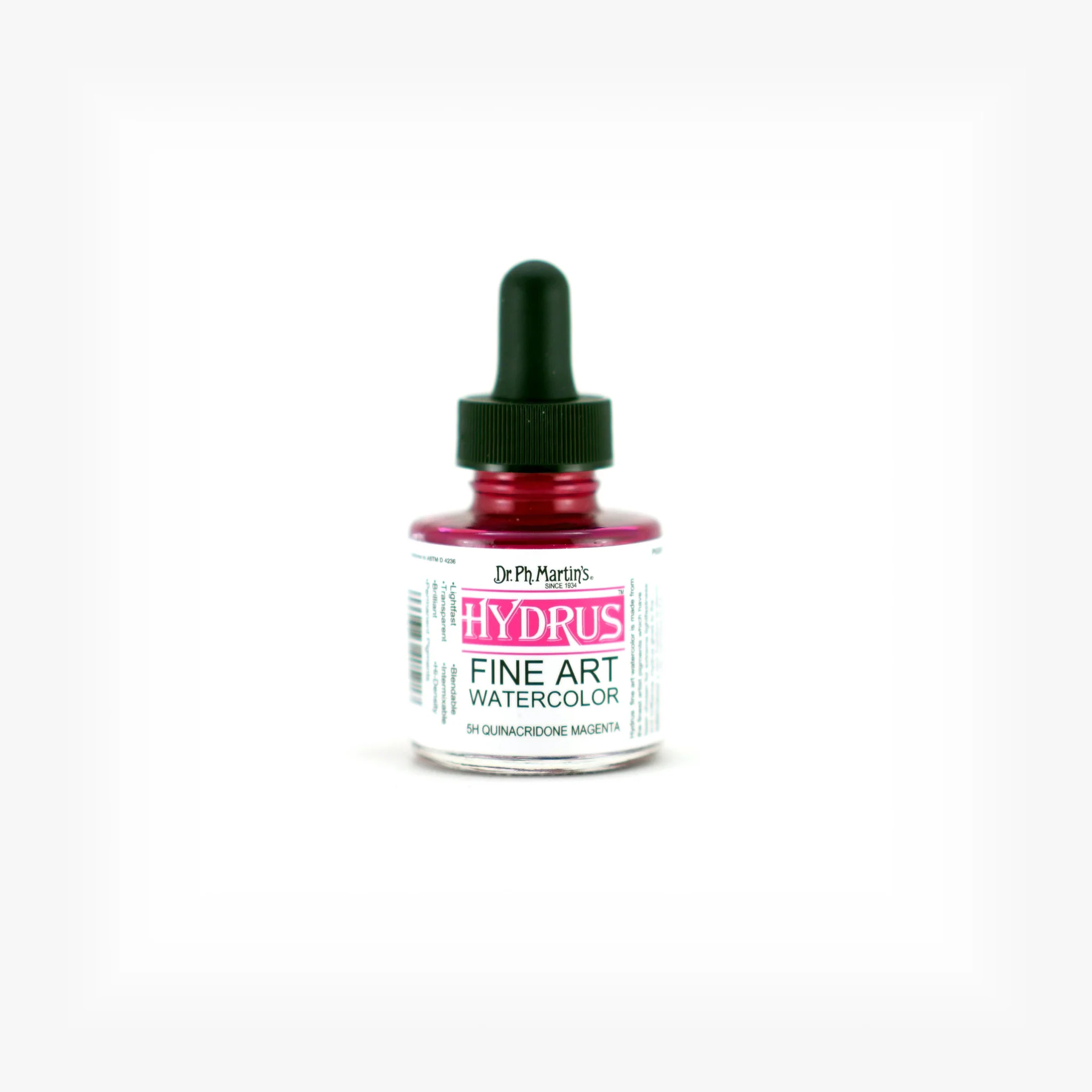 Hydrus Fine Art Watercolor, 1.0 oz, Quinacridone Magenta (5H)