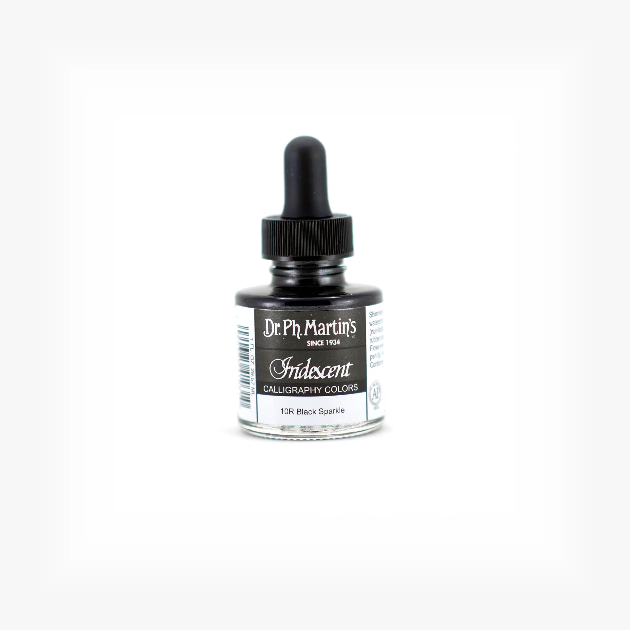 Iridescent Calligraphy Color, 1.0 oz, Iridescent Black Sparkle (10R)