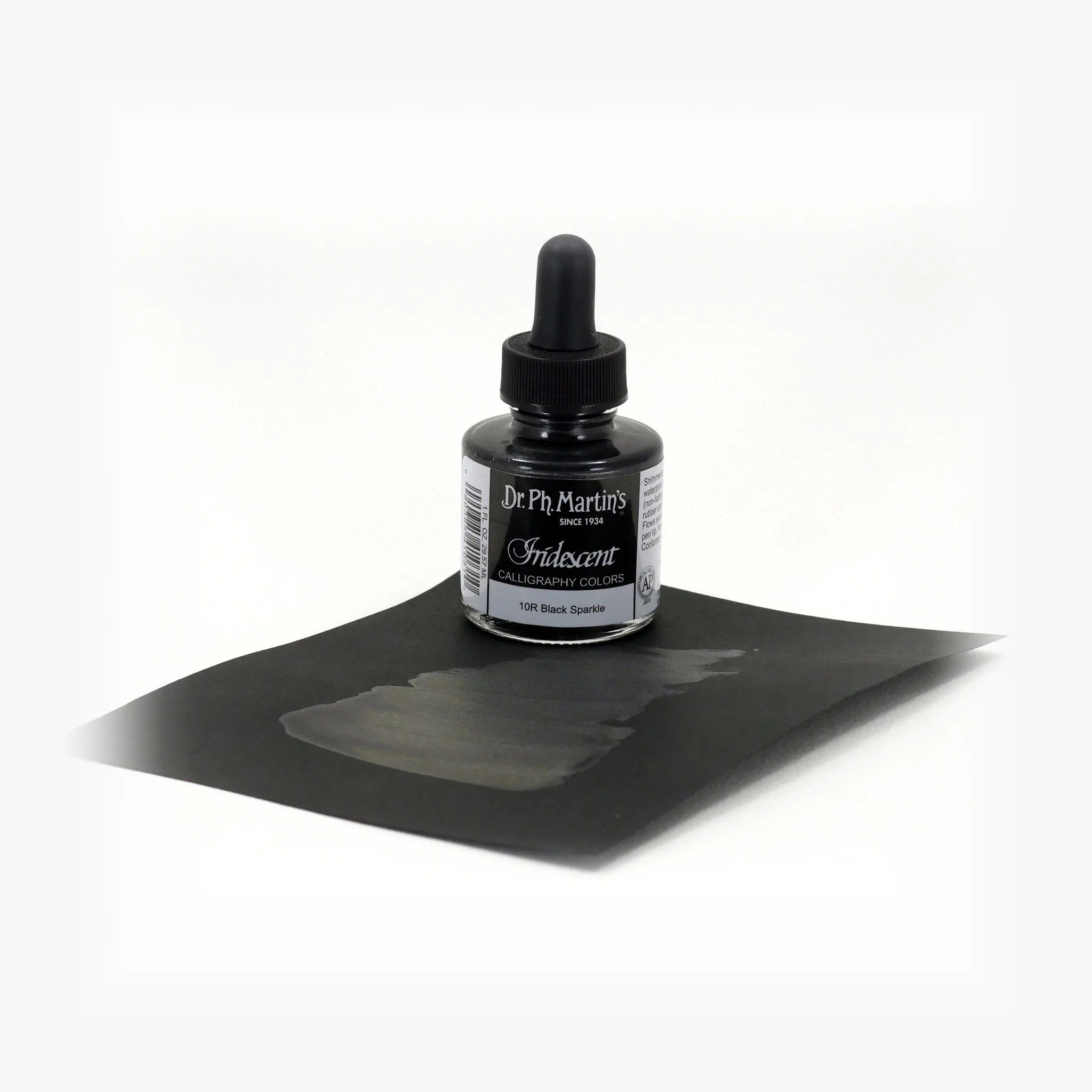 Iridescent Calligraphy Color, 1.0 oz, Iridescent Black Sparkle (10R) - Image 2
