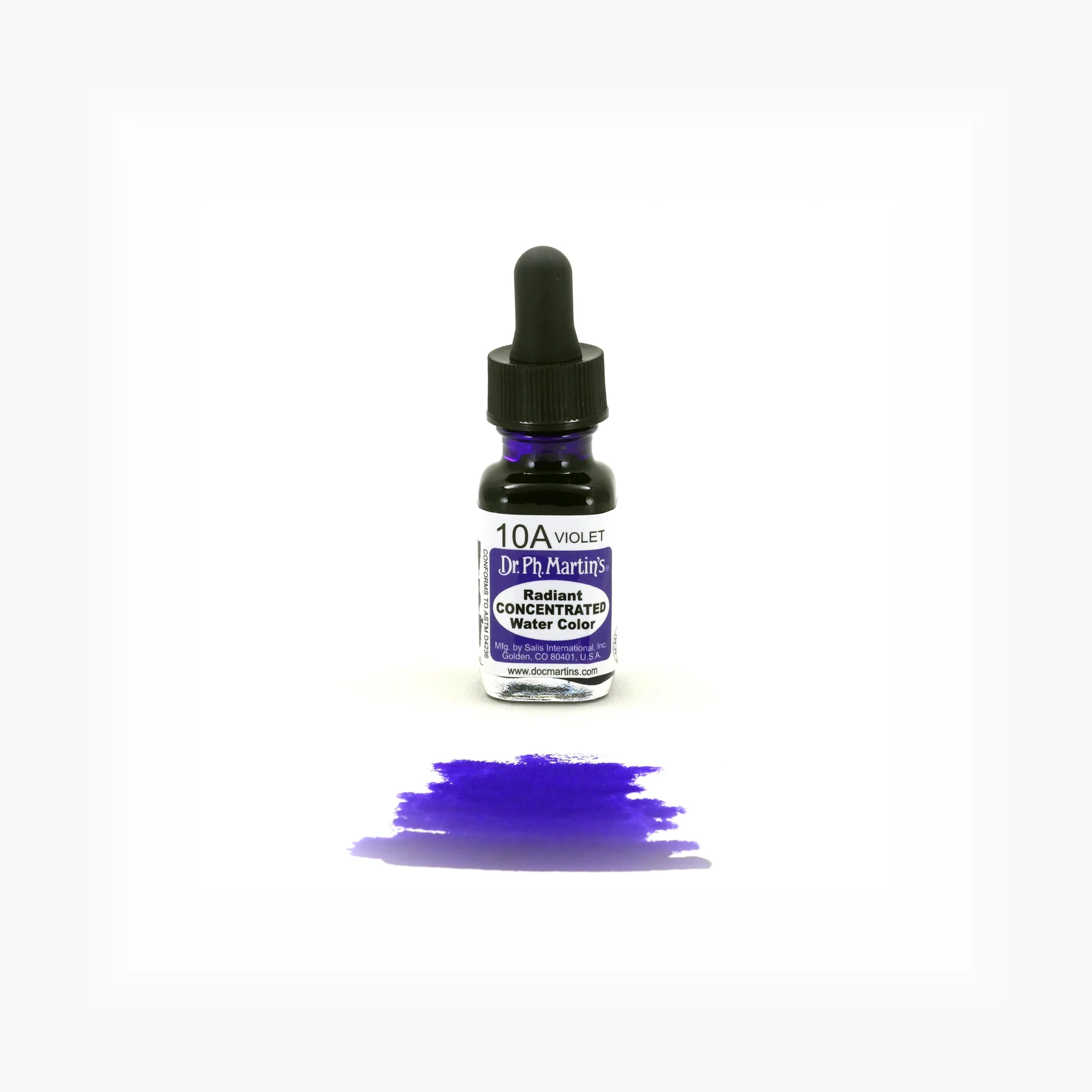 Radiant Concentrated Water Color, 0.5 oz, Violet (10A) - Image 2