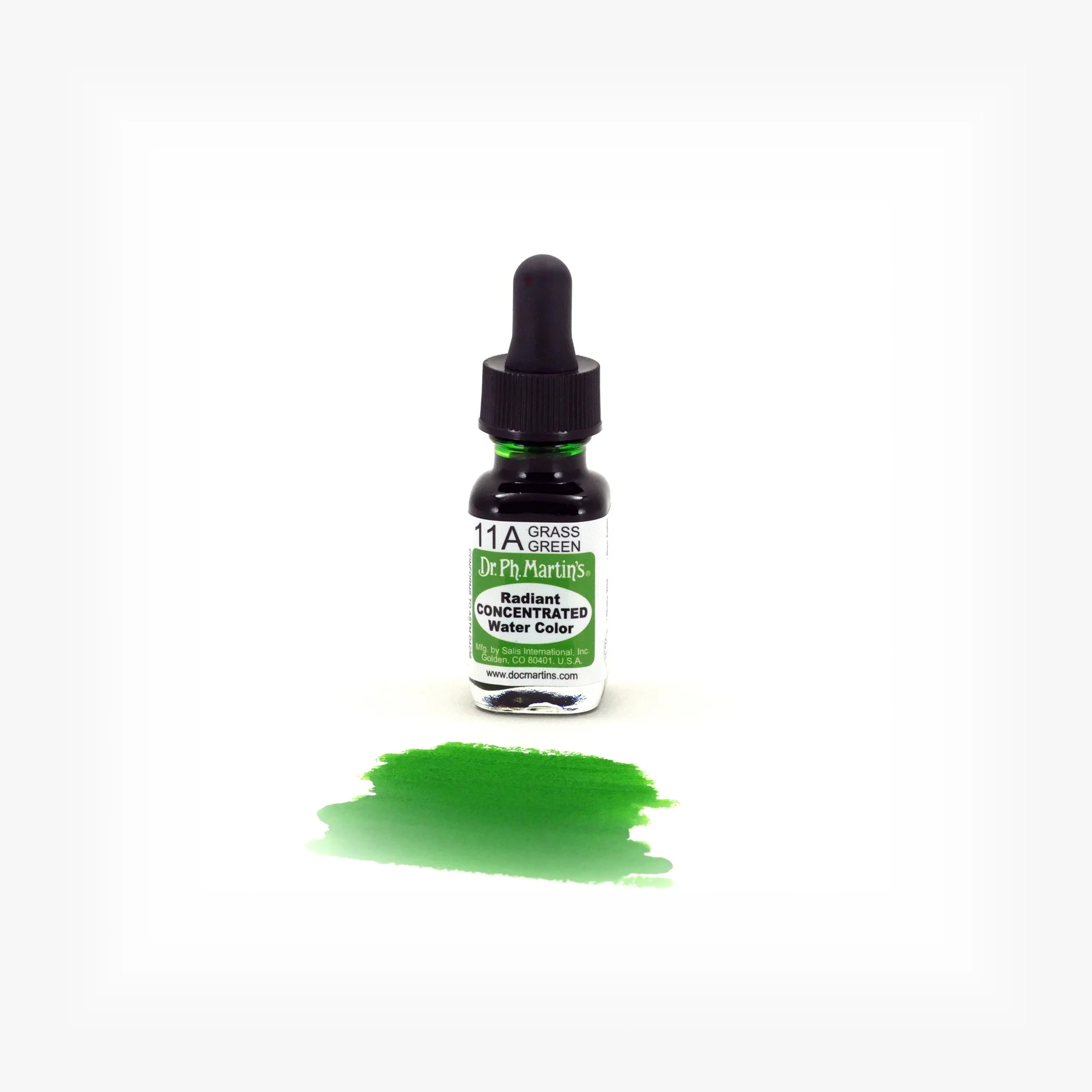 Radiant Concentrated Water Color, 0.5 oz, Grass Green (11A) - Image 2