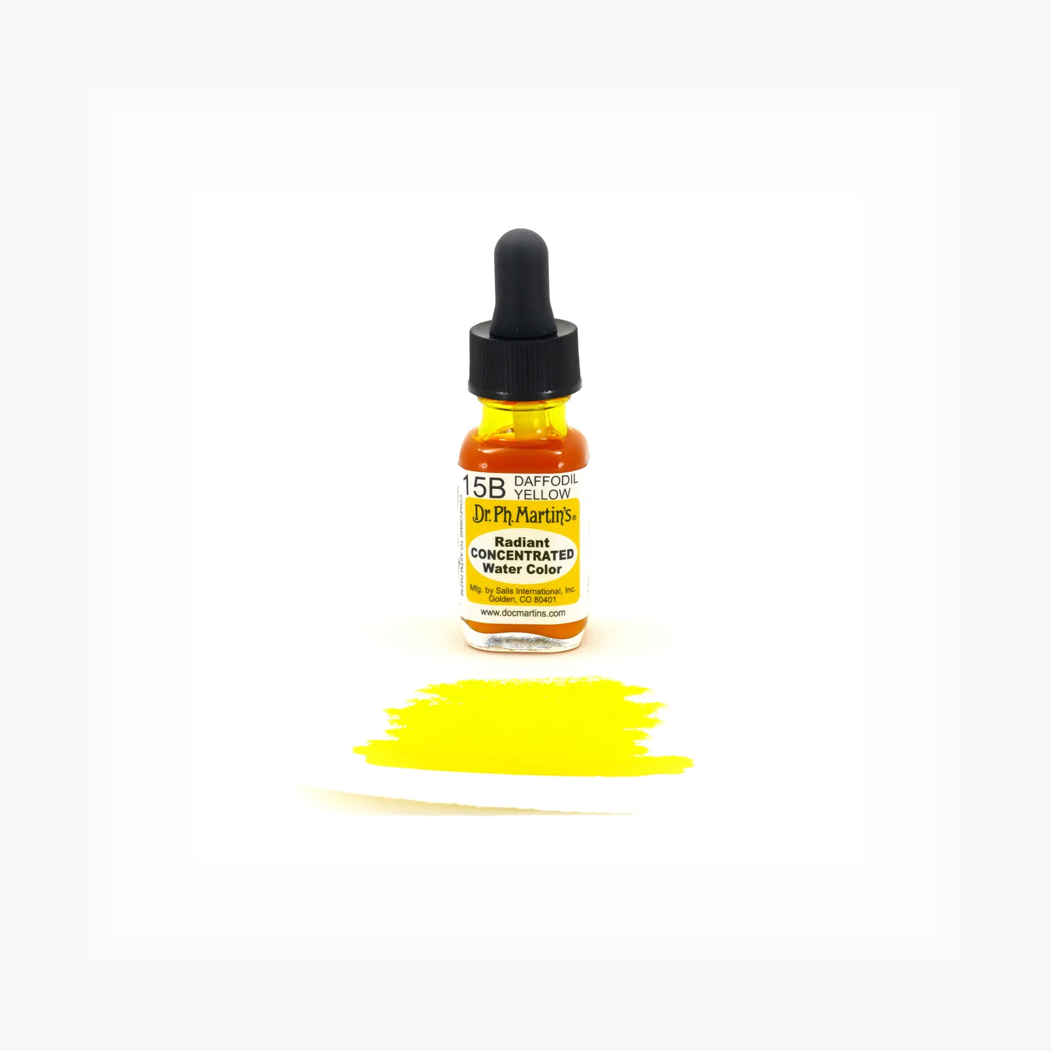 Radiant Concentrated Water Color, 0.5 oz, Daffodil Yellow (15B) - Image 2