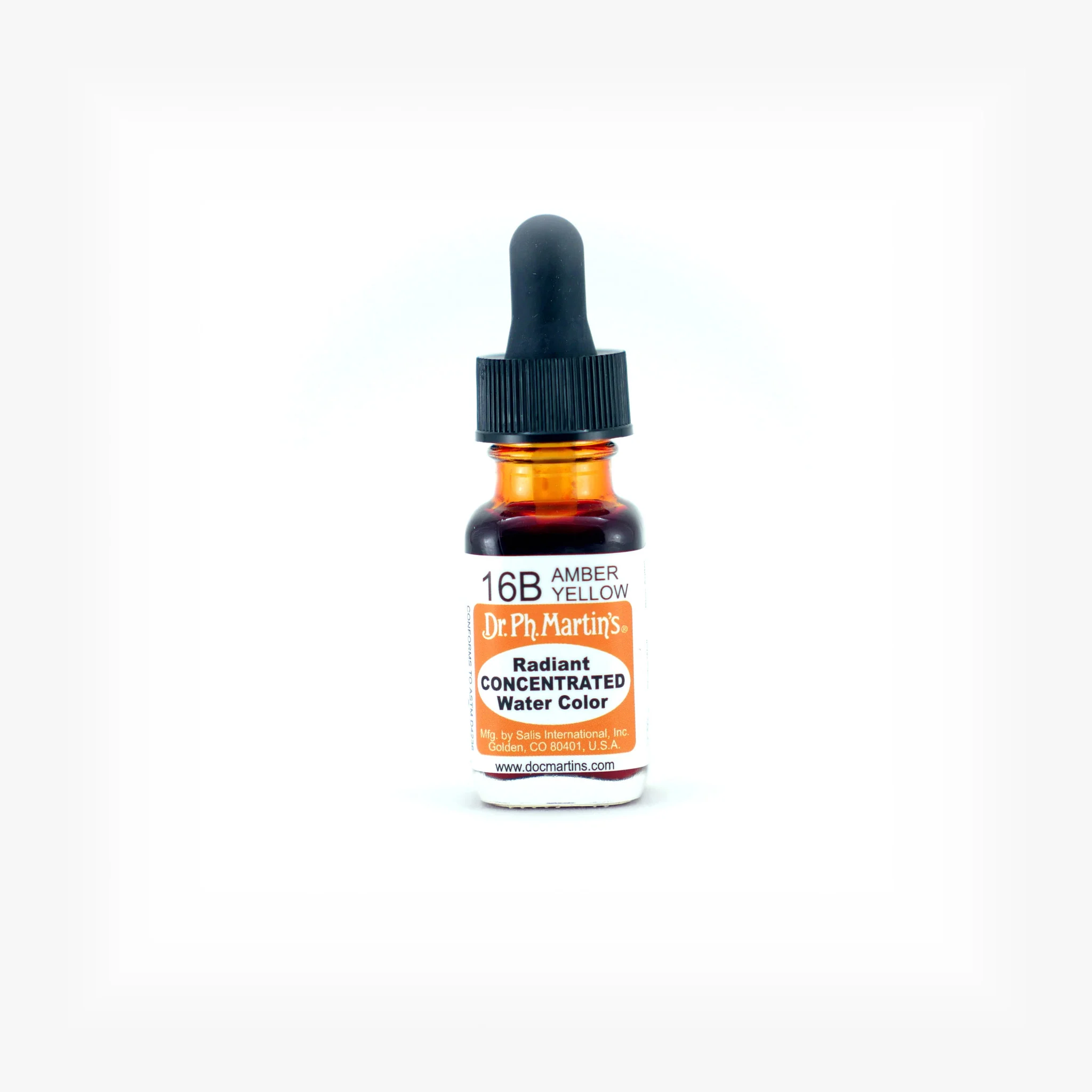 Radiant Concentrated Water Color, 0.5 oz, Amber Yellow (16B)