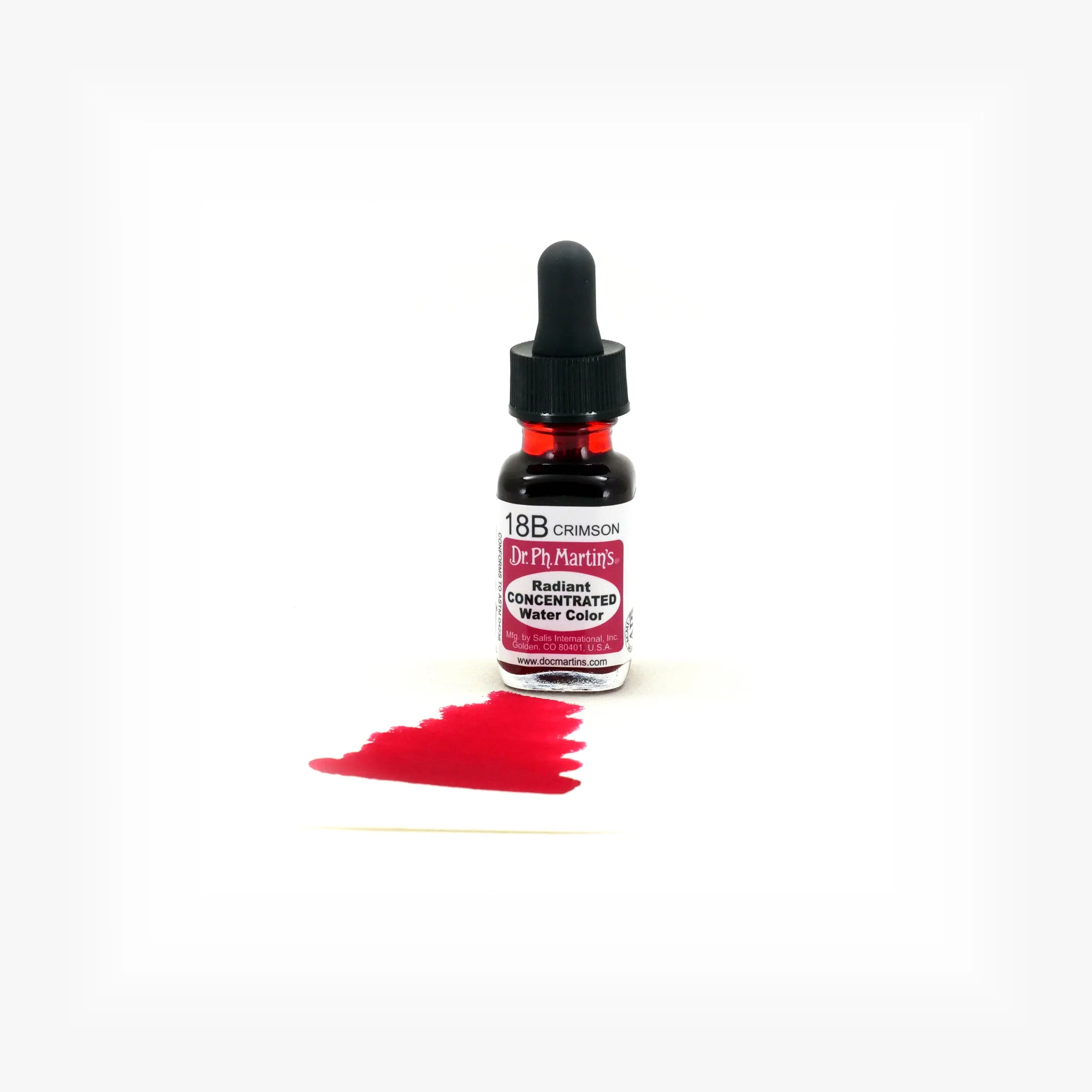 Radiant Concentrated Water Color, 0.5 oz, Crimson (18B) - Image 2