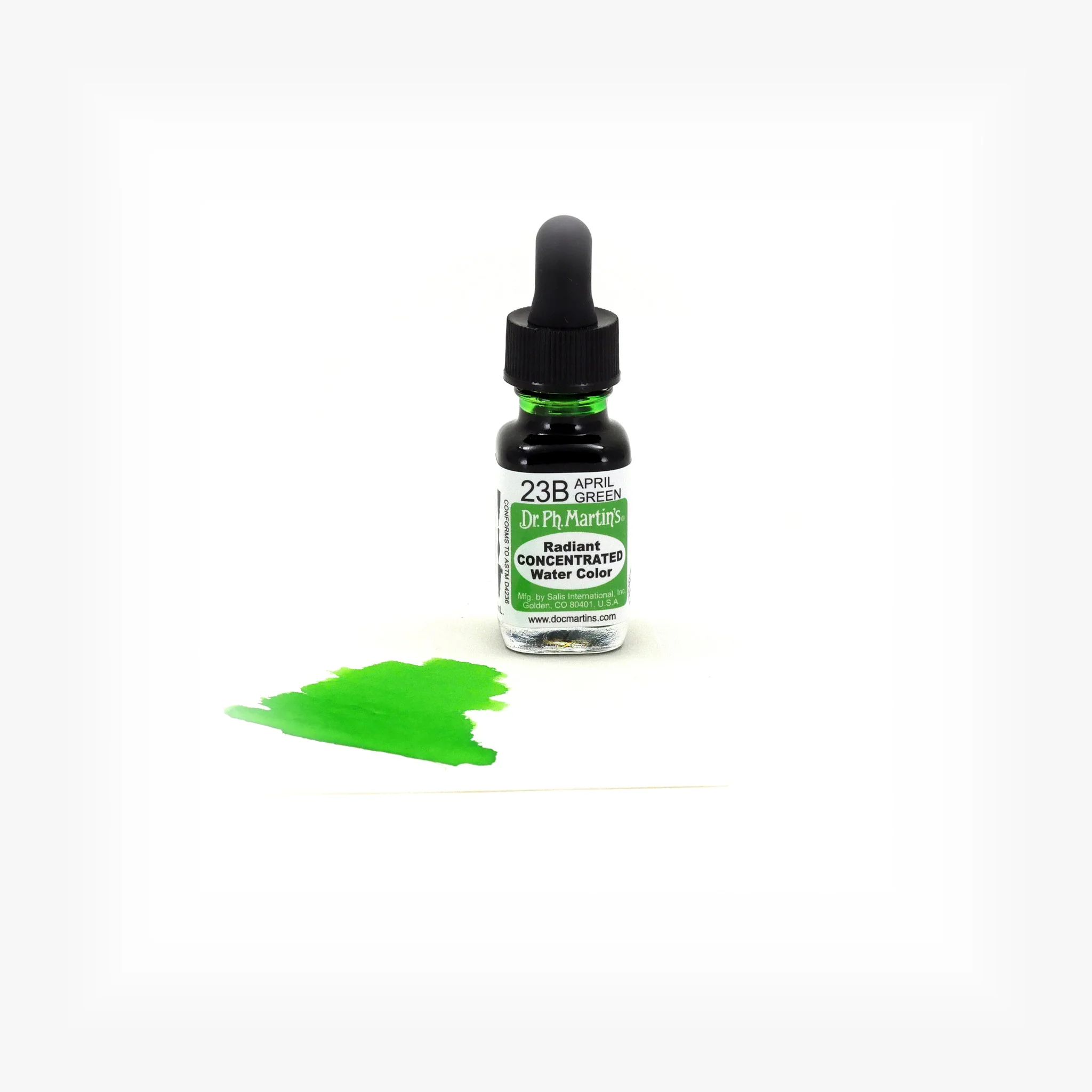 Radiant Concentrated Water Color, 0.5 oz, April Green (23B) - Image 2