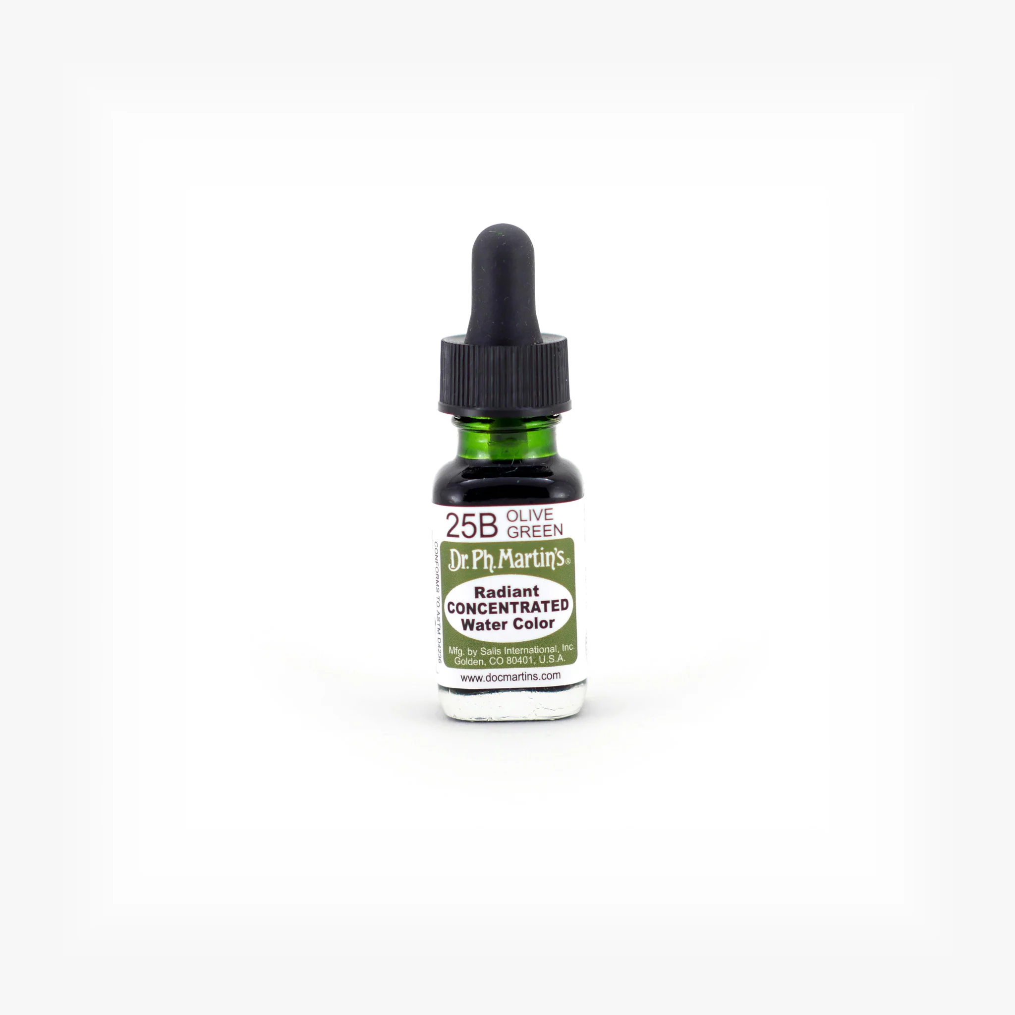 Radiant Concentrated Water Color, 0.5 oz, Olive Green (25B)