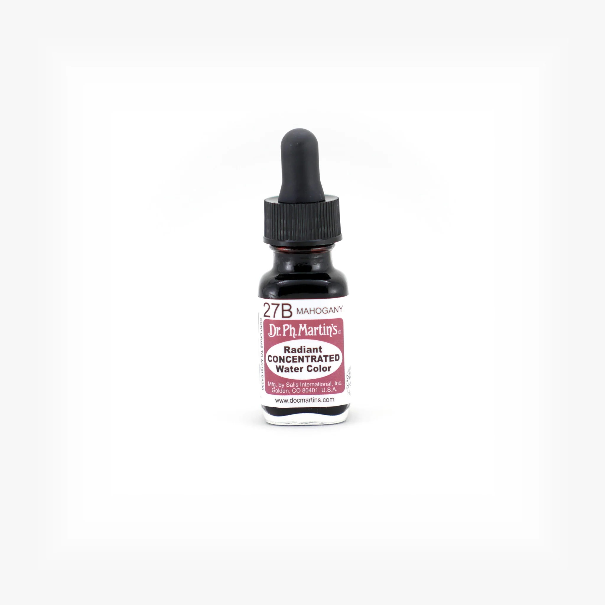 Radiant Concentrated Water Color, 0.5 oz, Mahogany (27B)
