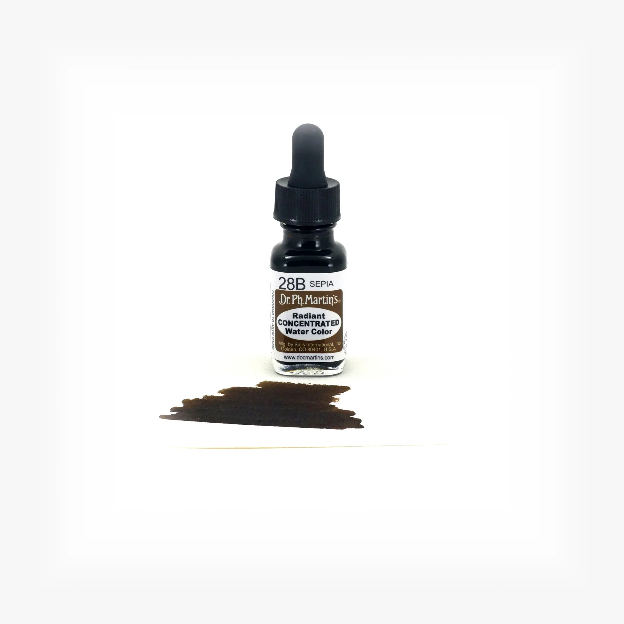 Radiant Concentrated Water Color, 0.5 oz, Sepia (28B) - Image 2