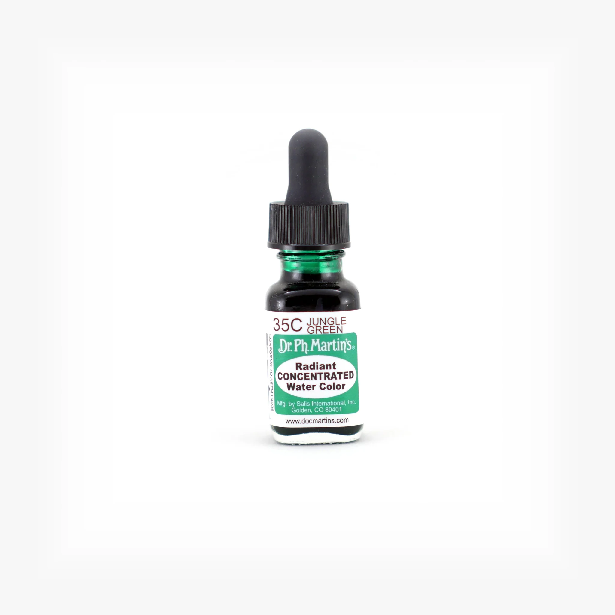 Radiant Concentrated Water Color, 0.5 oz, Jungle Green (35C)
