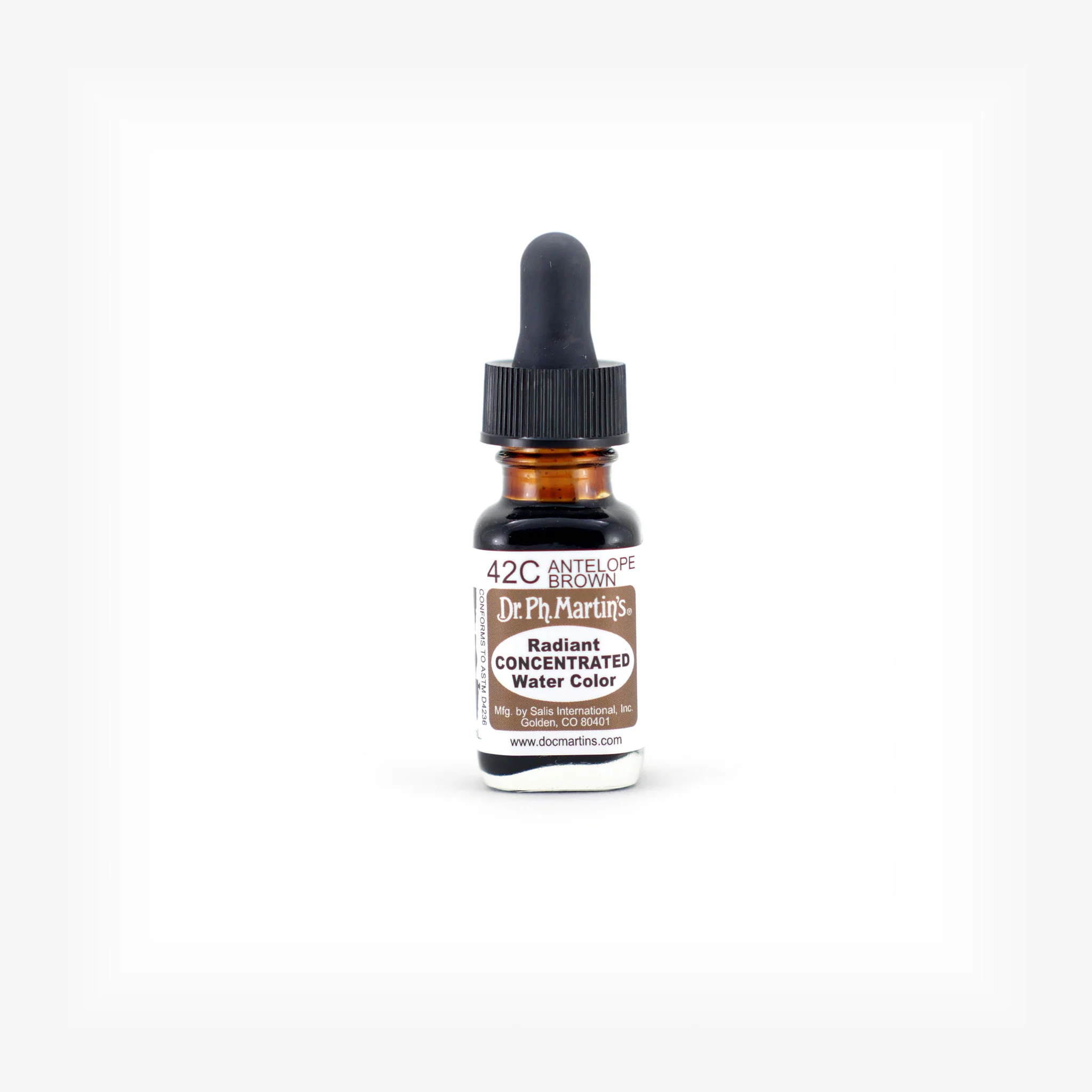Radiant Concentrated Water Color, 0.5 oz, Antelope Brown (42C)
