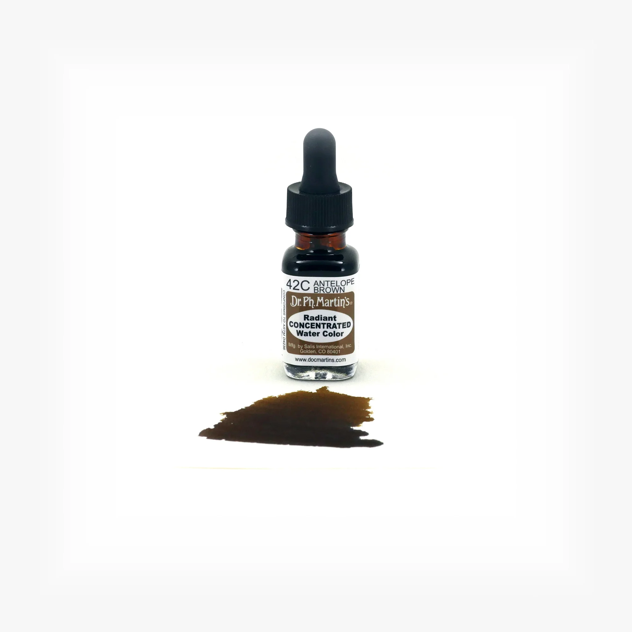 Radiant Concentrated Water Color, 0.5 oz, Antelope Brown (42C) - Image 2
