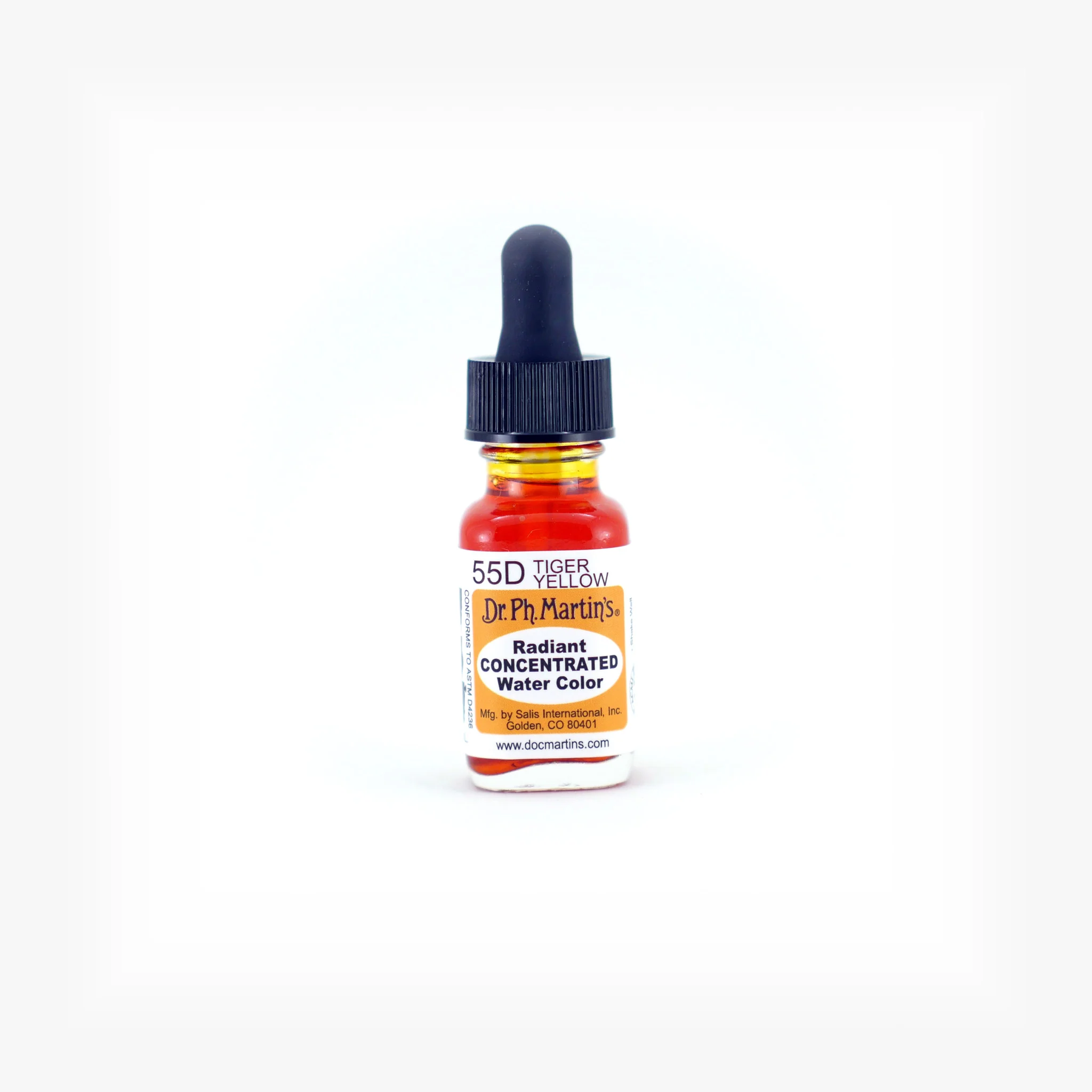 Radiant Concentrated Water Color, 0.5 oz, Tiger Yellow (55D)
