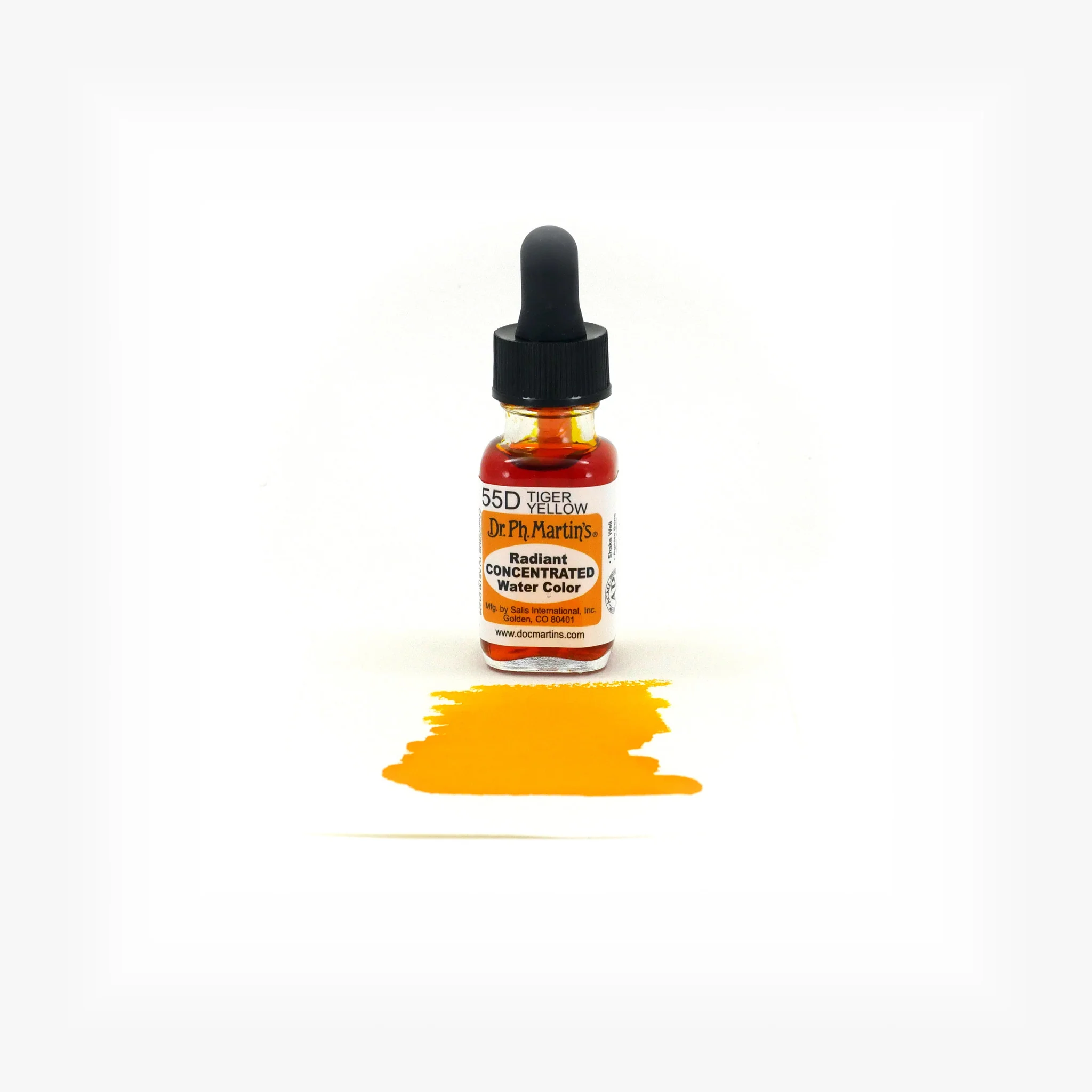 Radiant Concentrated Water Color, 0.5 oz, Tiger Yellow (55D) - Image 2