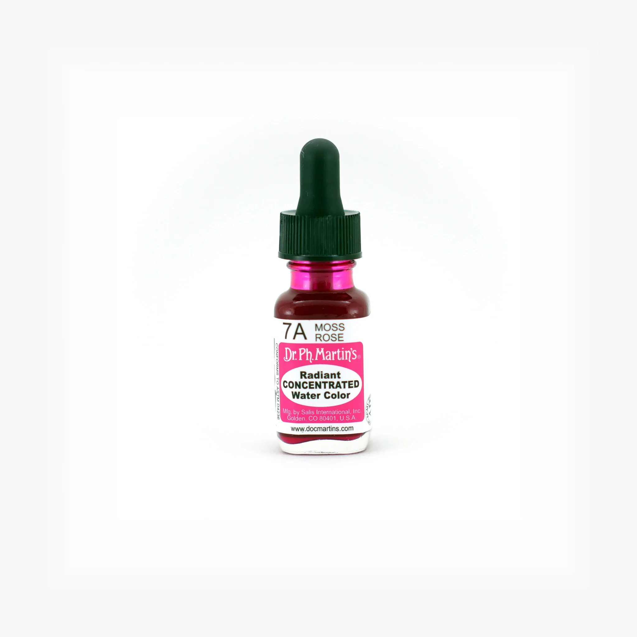 Radiant Concentrated Water Color, 0.5 oz, Moss Rose (7A)