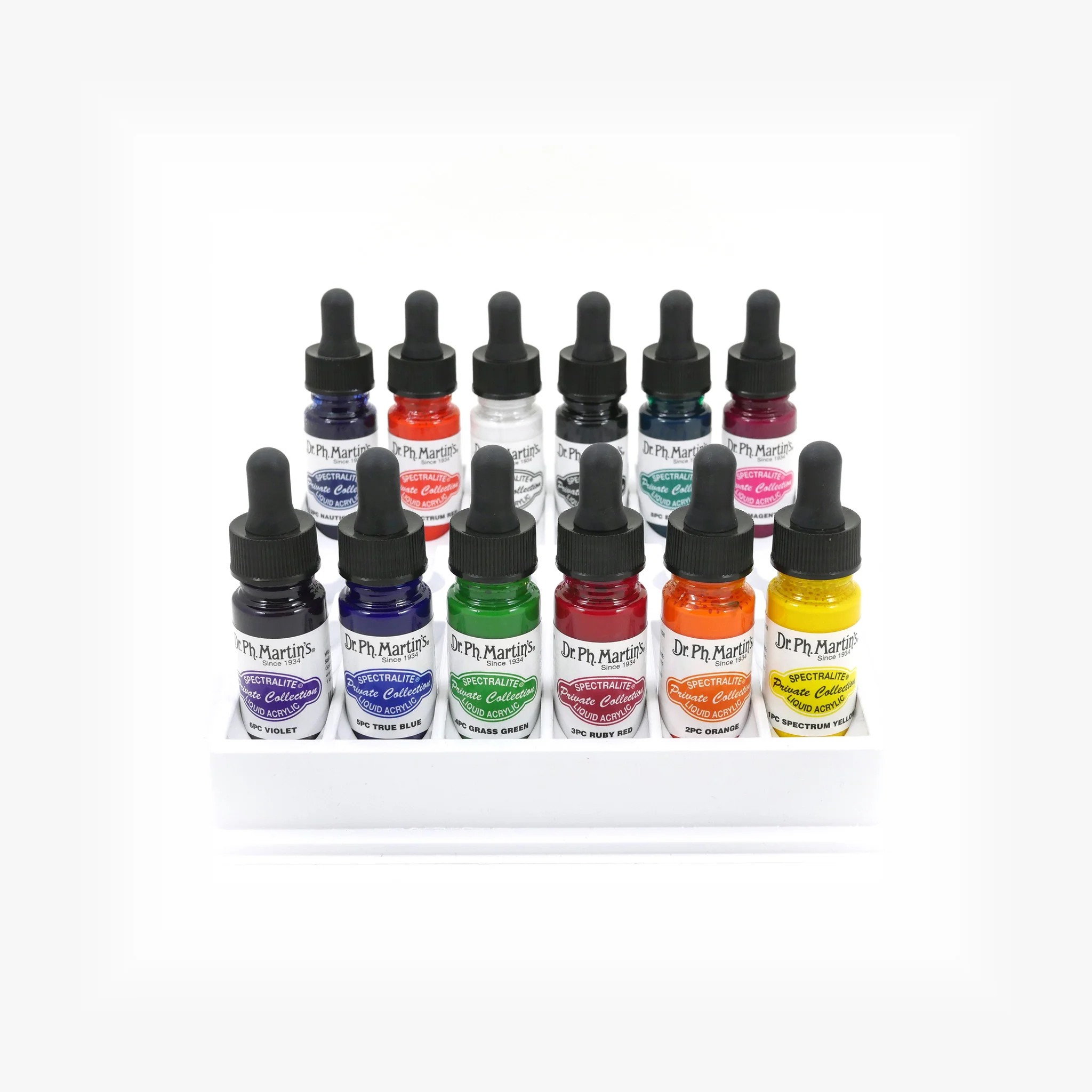 Spectralite Private Collection Liquid Acrylics, 0.5 oz, Set 1 - Image 3