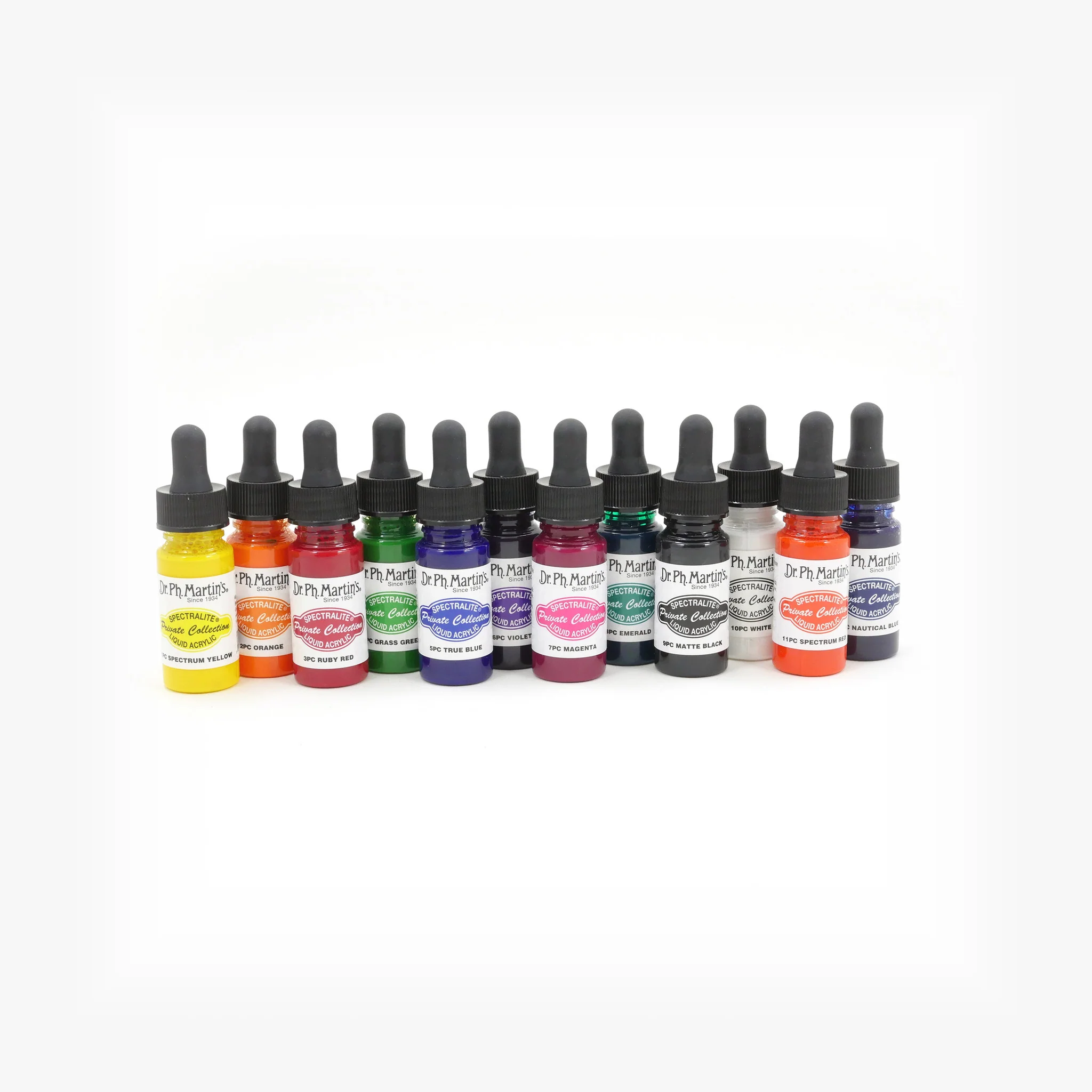 Spectralite Private Collection Liquid Acrylics, 0.5 oz, Set 1 - Image 4