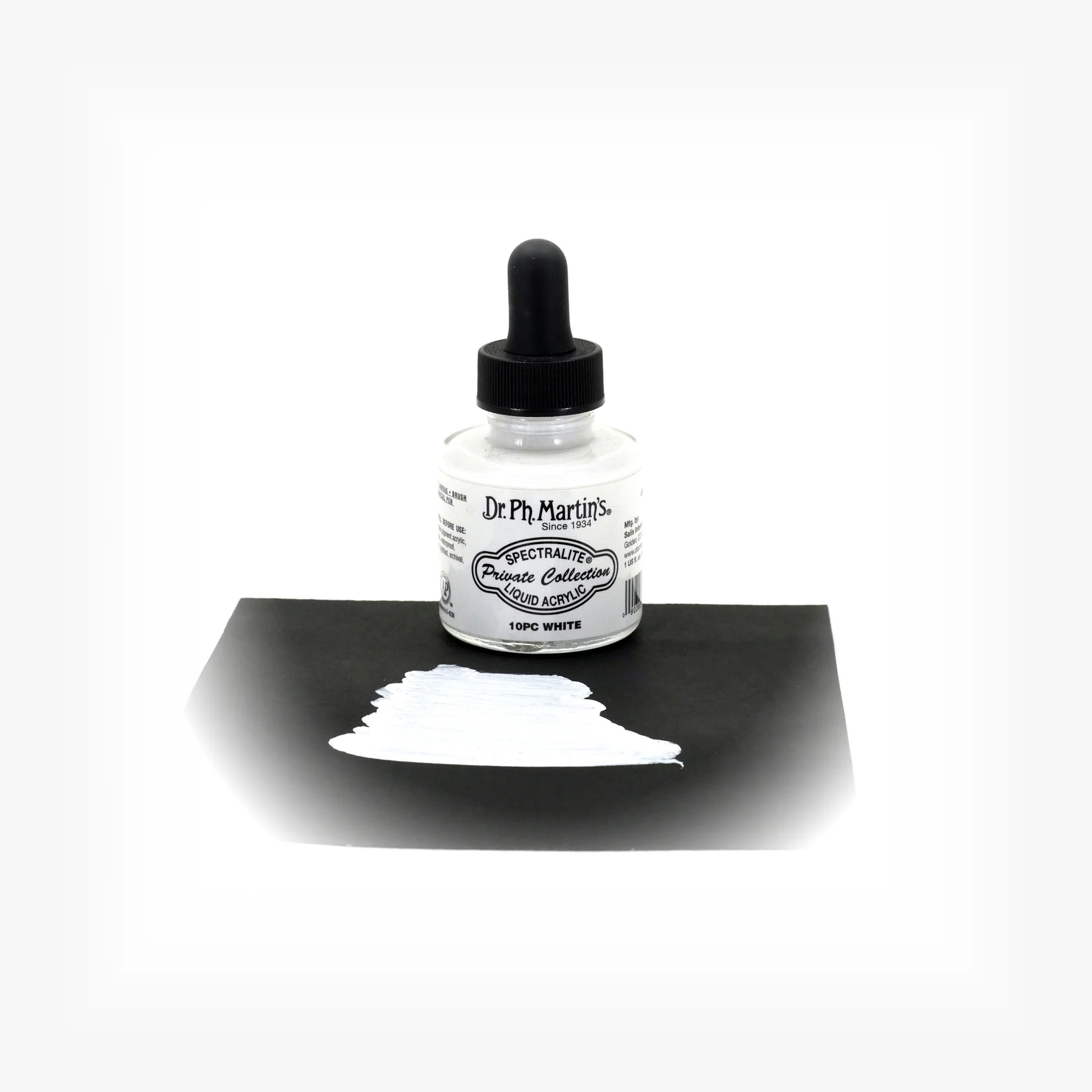Spectralite Private Collection Liquid Acrylics, 1.0 oz, White (10PC) - Image 2