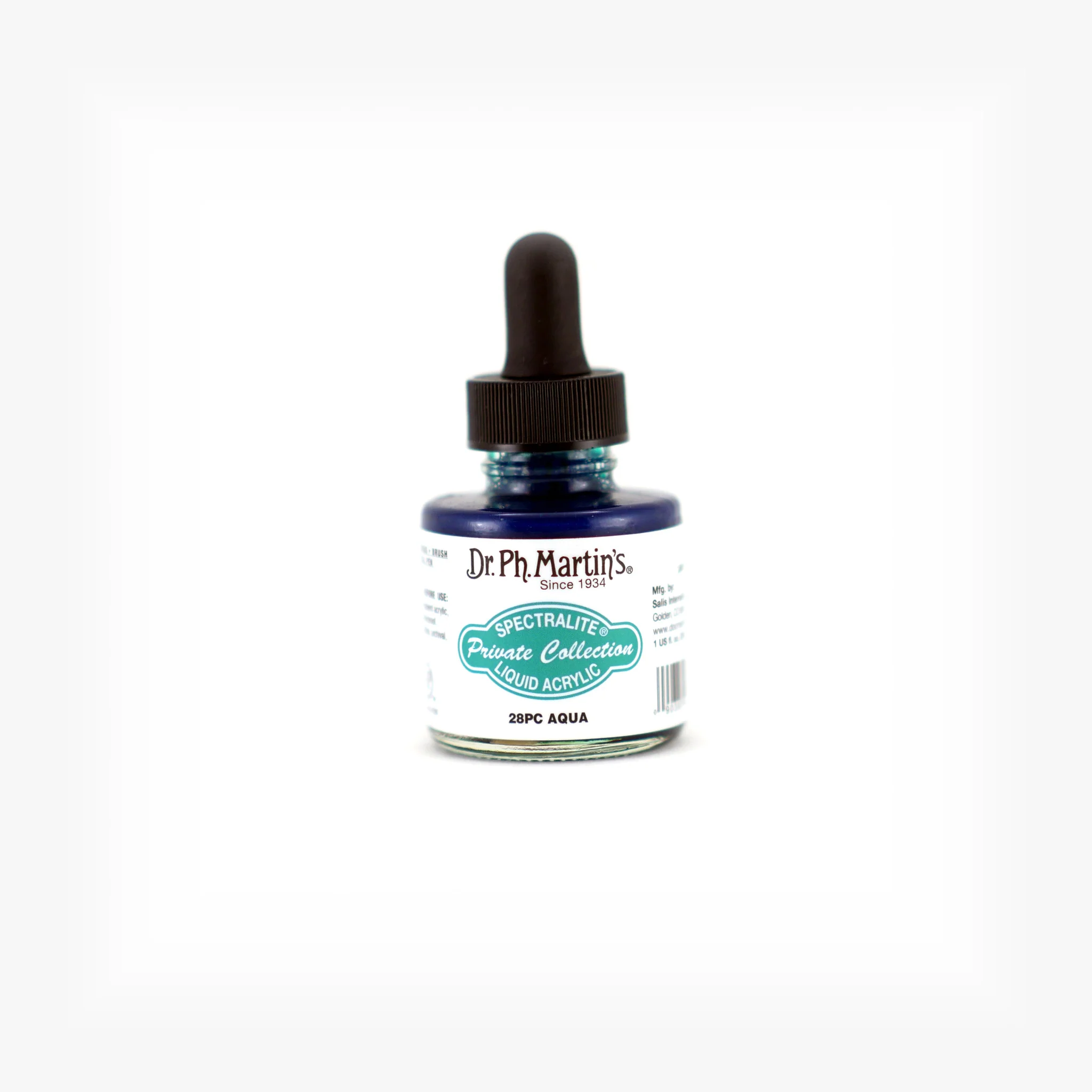 Spectralite Private Collection Liquid Acrylics, 1.0 oz, Aqua (28PC)