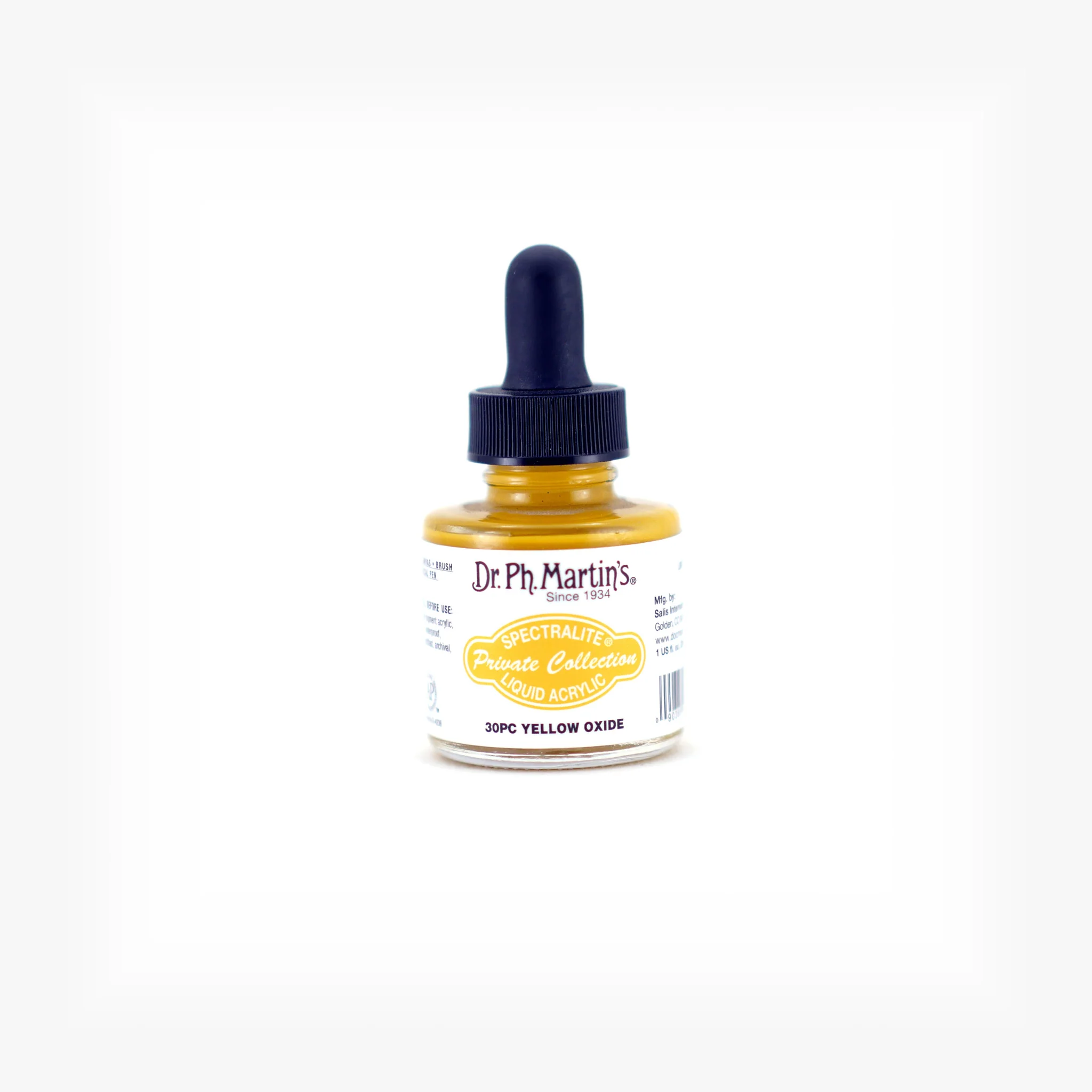 Spectralite Private Collection Liquid Acrylics, 1.0 oz, Yellow Oxide (30PC)