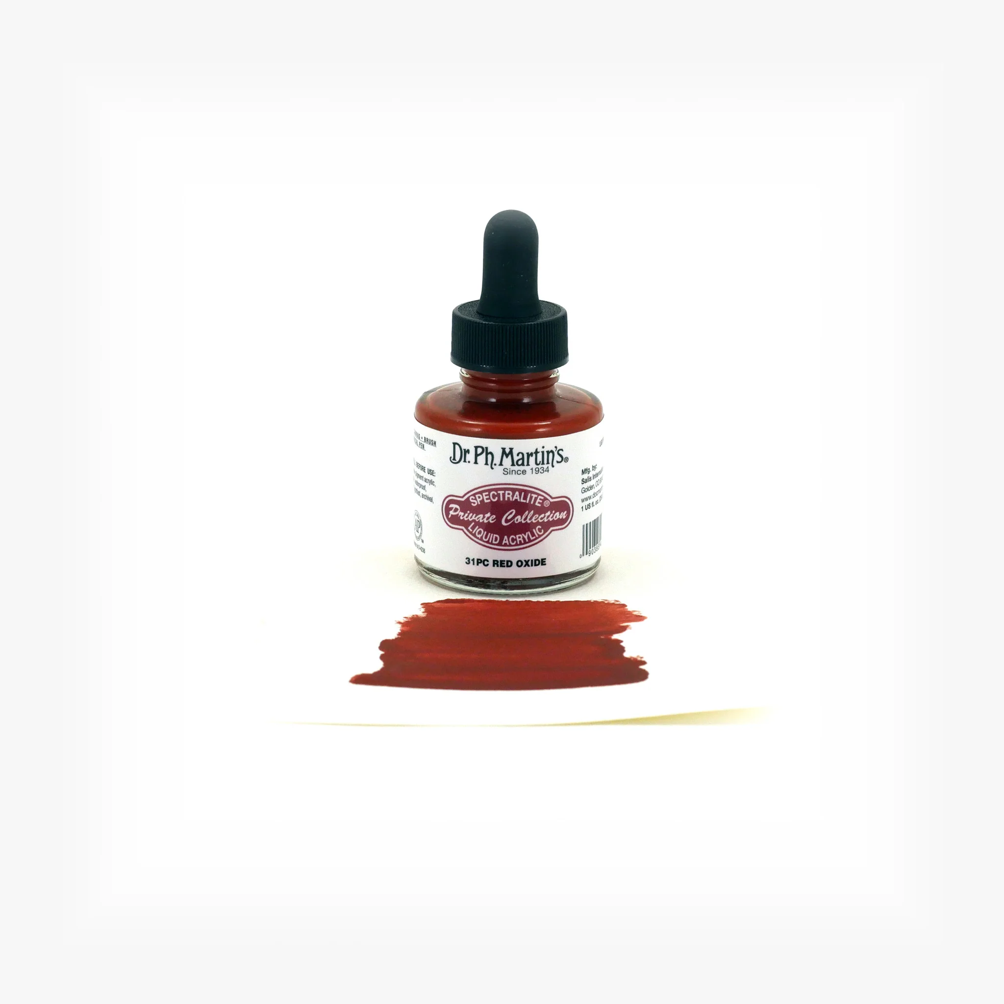 Spectralite Private Collection Liquid Acrylics, 1.0 oz, Red Oxide (31PC) - Image 2