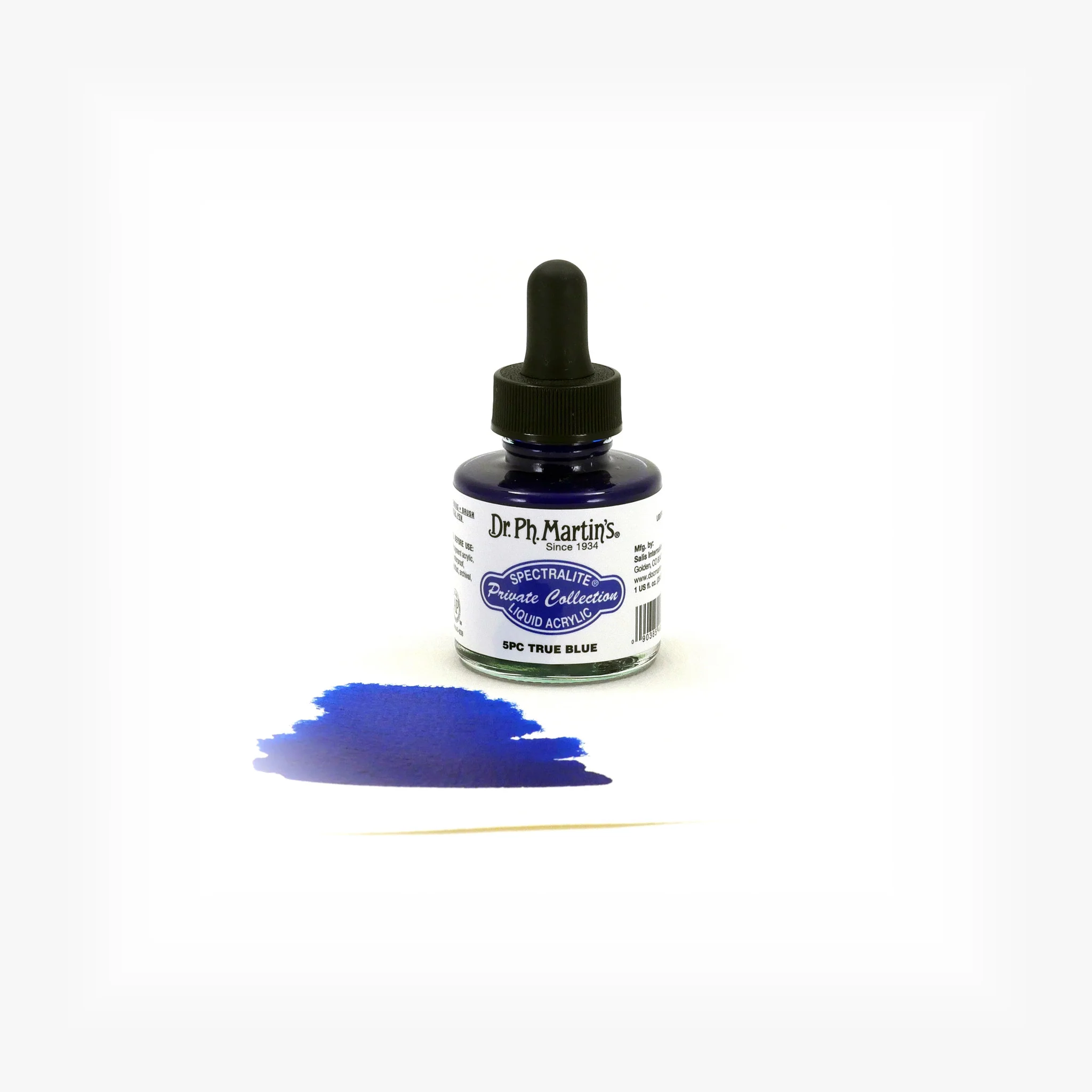 Spectralite Private Collection Liquid Acrylics, 1.0 oz, True Blue (5PC) - Image 2