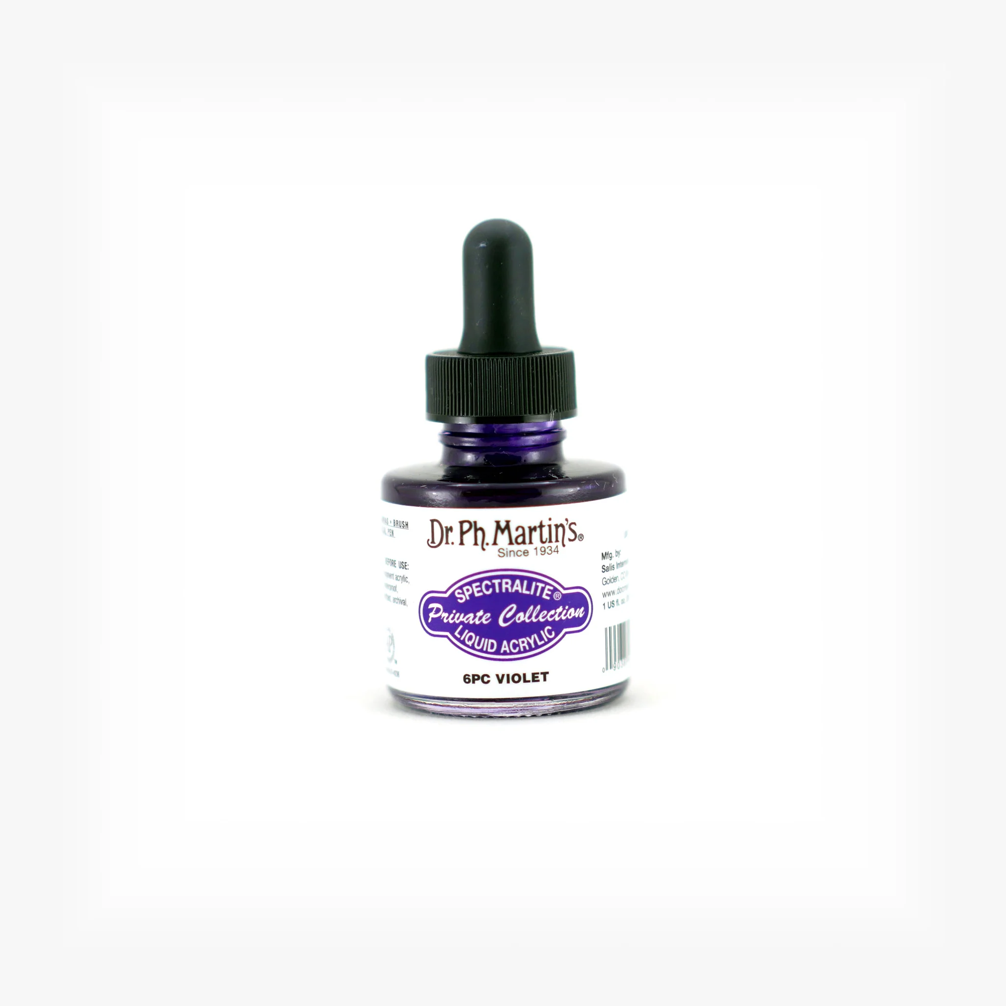 Spectralite Private Collection Liquid Acrylics, 1.0 oz, Violet (6PC)