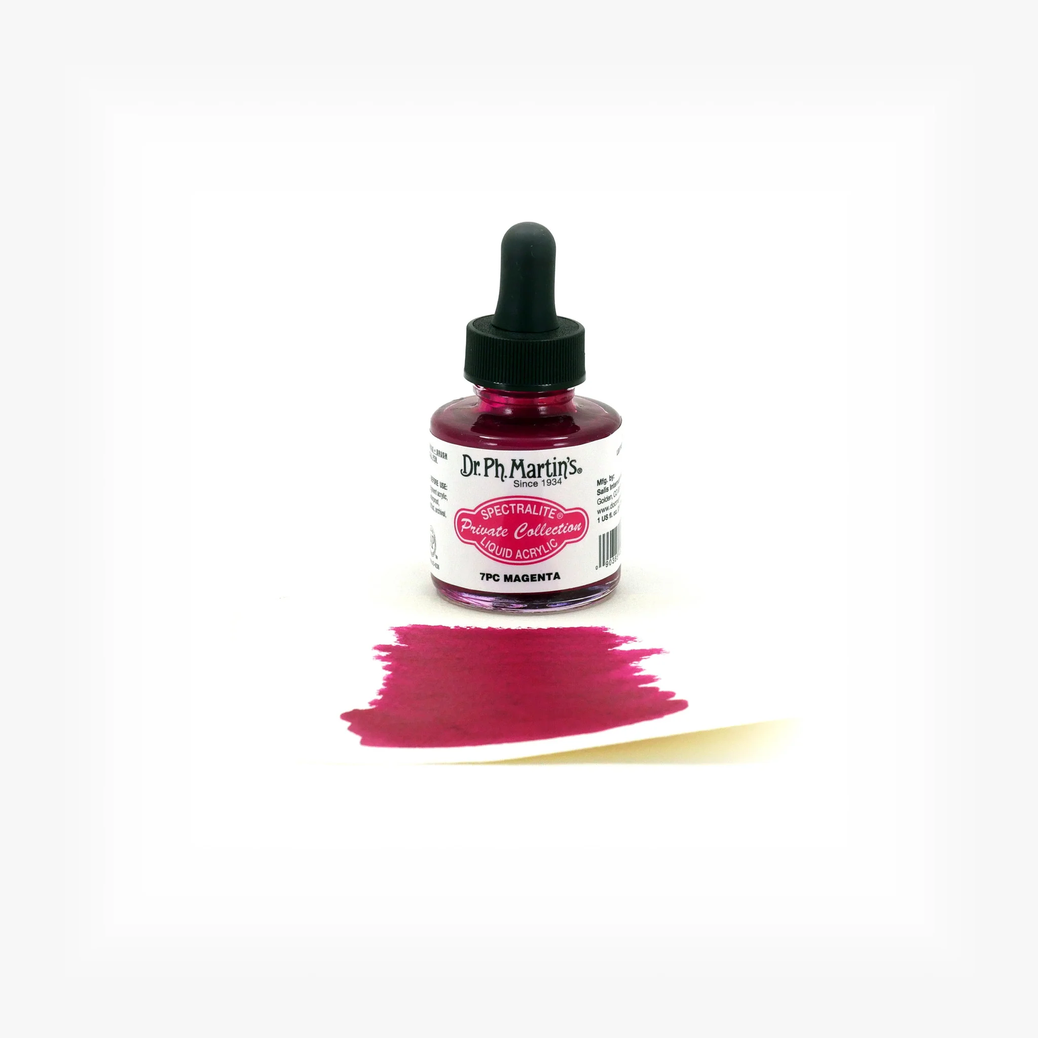Spectralite Private Collection Liquid Acrylics, 1.0 oz, Magenta (7PC) - Image 2