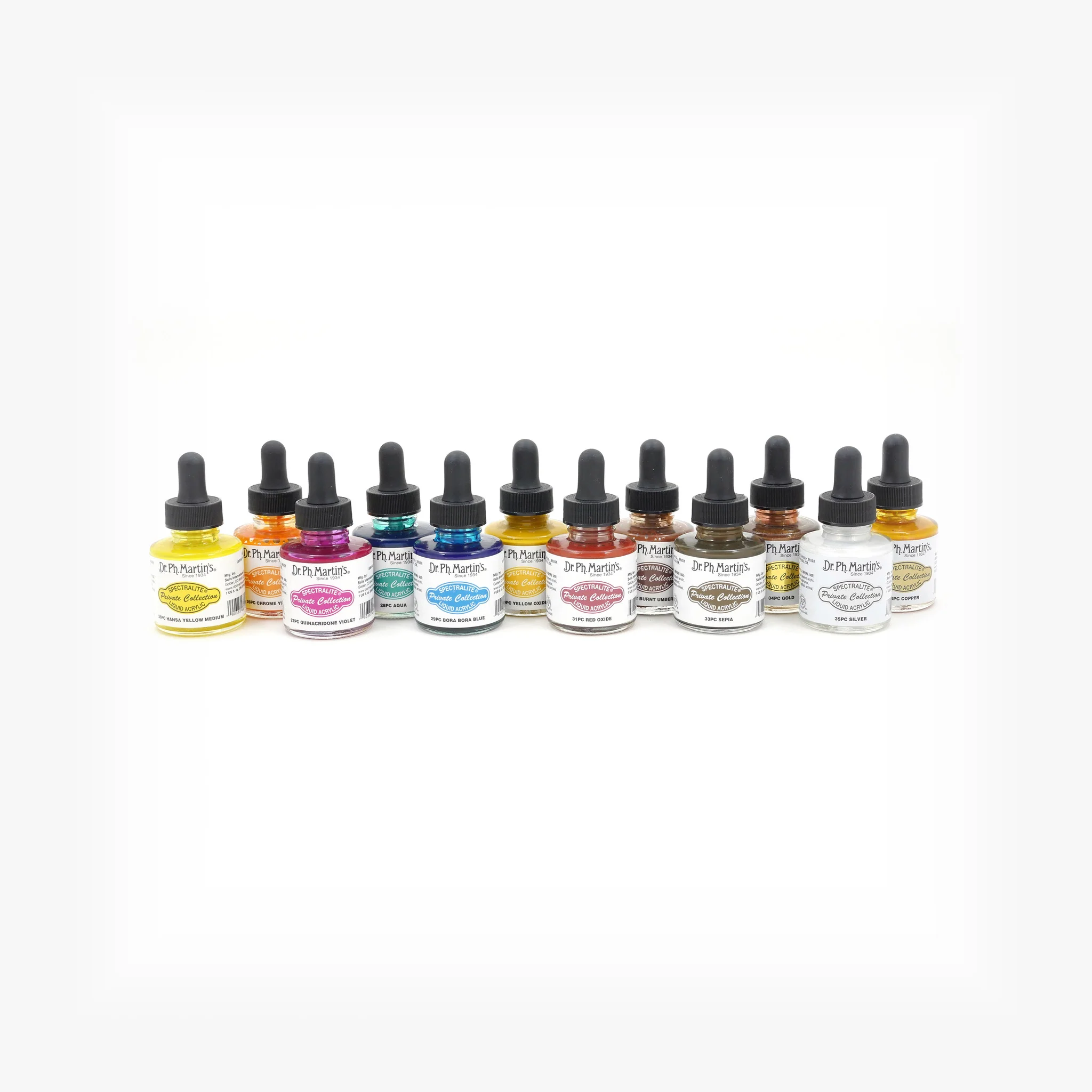Spectralite Private Collection Liquid Acrylics, 1.0 oz, Set 3 - Image 4