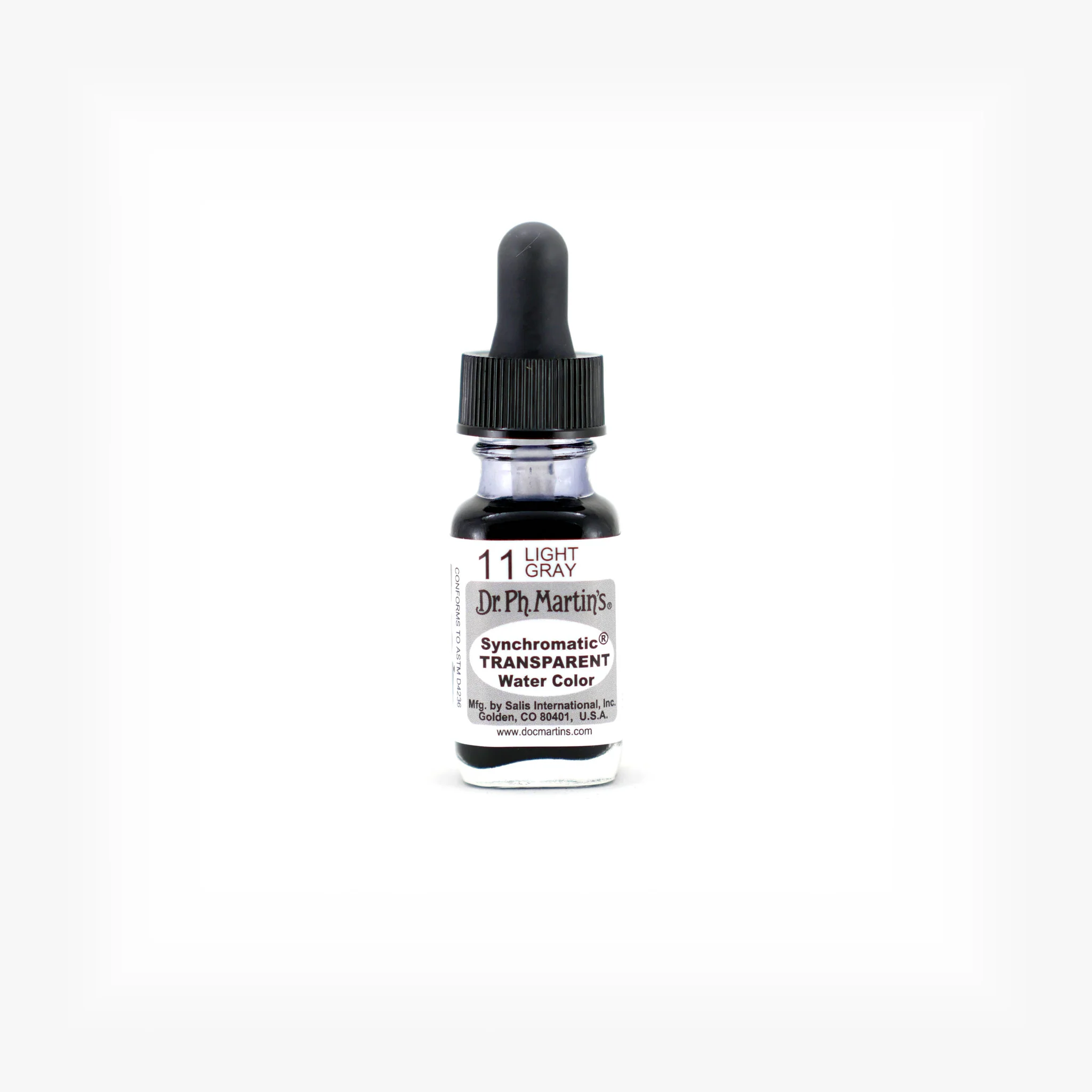 Synchromatic Transparent Water Color, 0.5 oz, Light Gray (11)