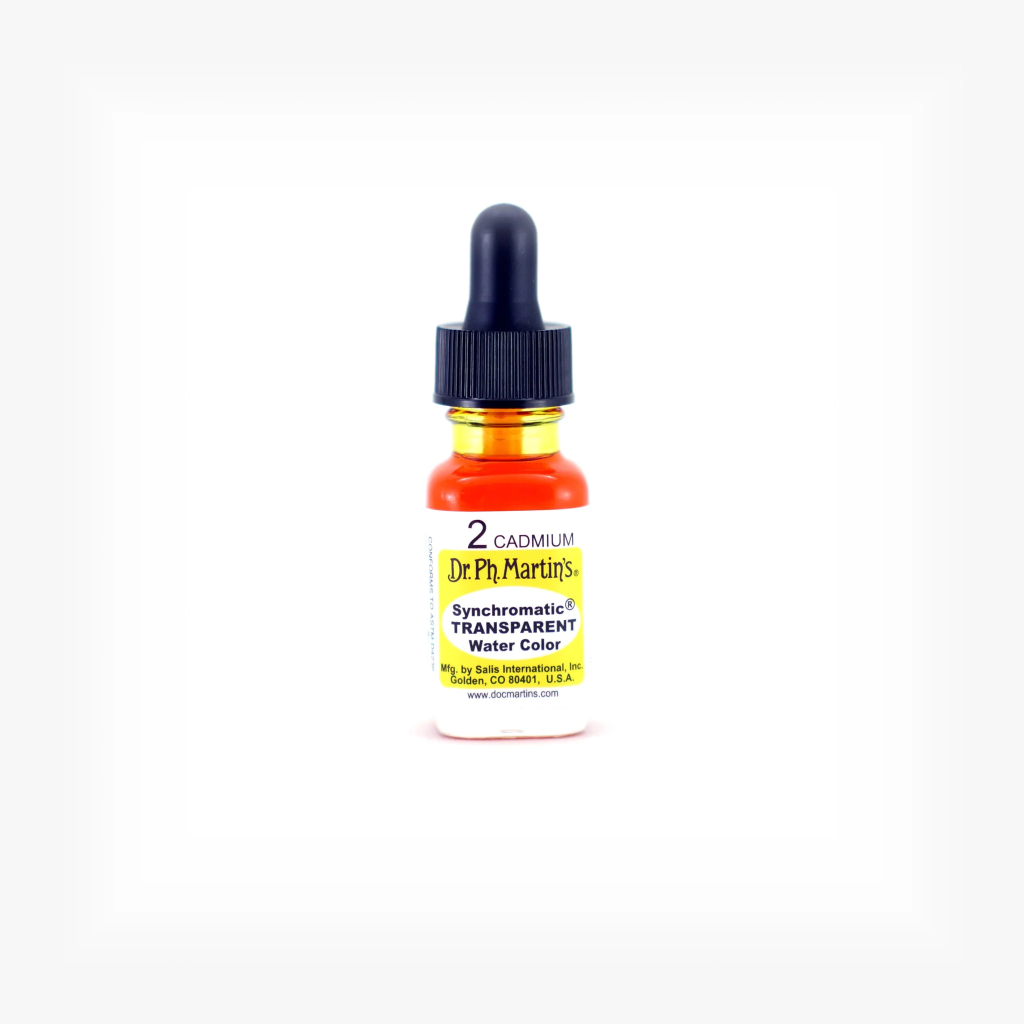 Synchromatic Transparent Water Color, 0.5 oz, Cadmium (2)