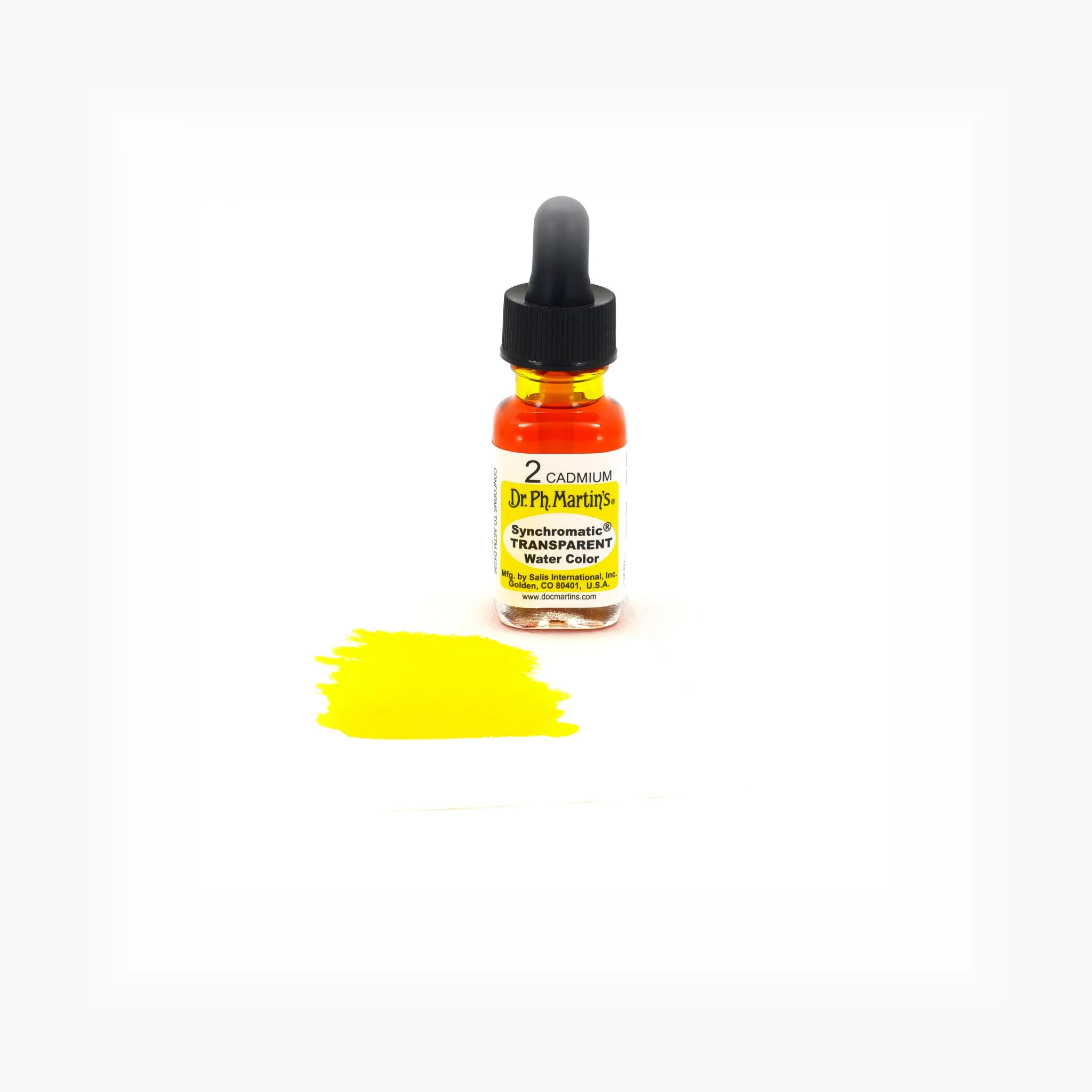 Synchromatic Transparent Water Color, 0.5 oz, Cadmium (2) - Image 2