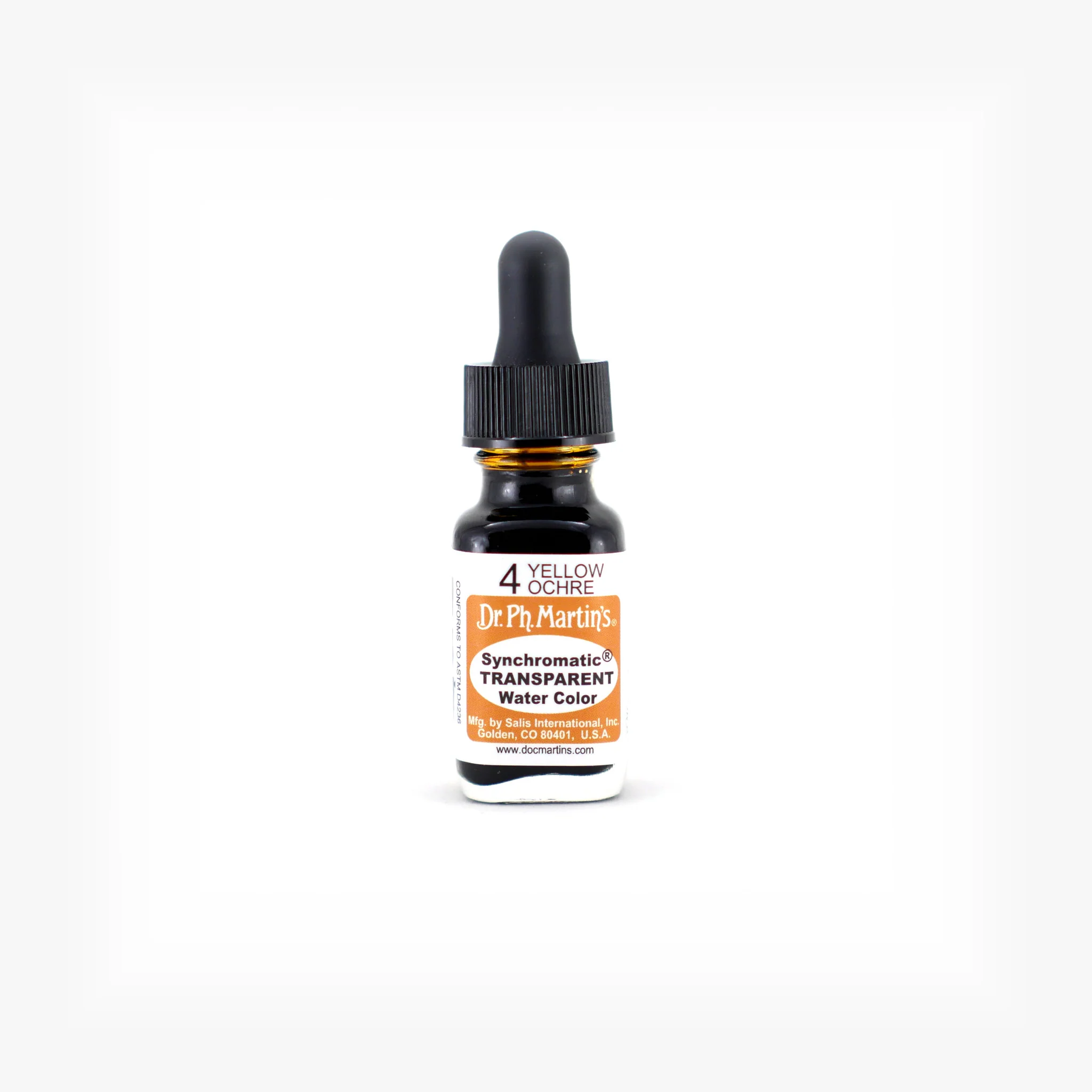 Synchromatic Transparent Water Color, 0.5 oz, Yellow Ochre (4)