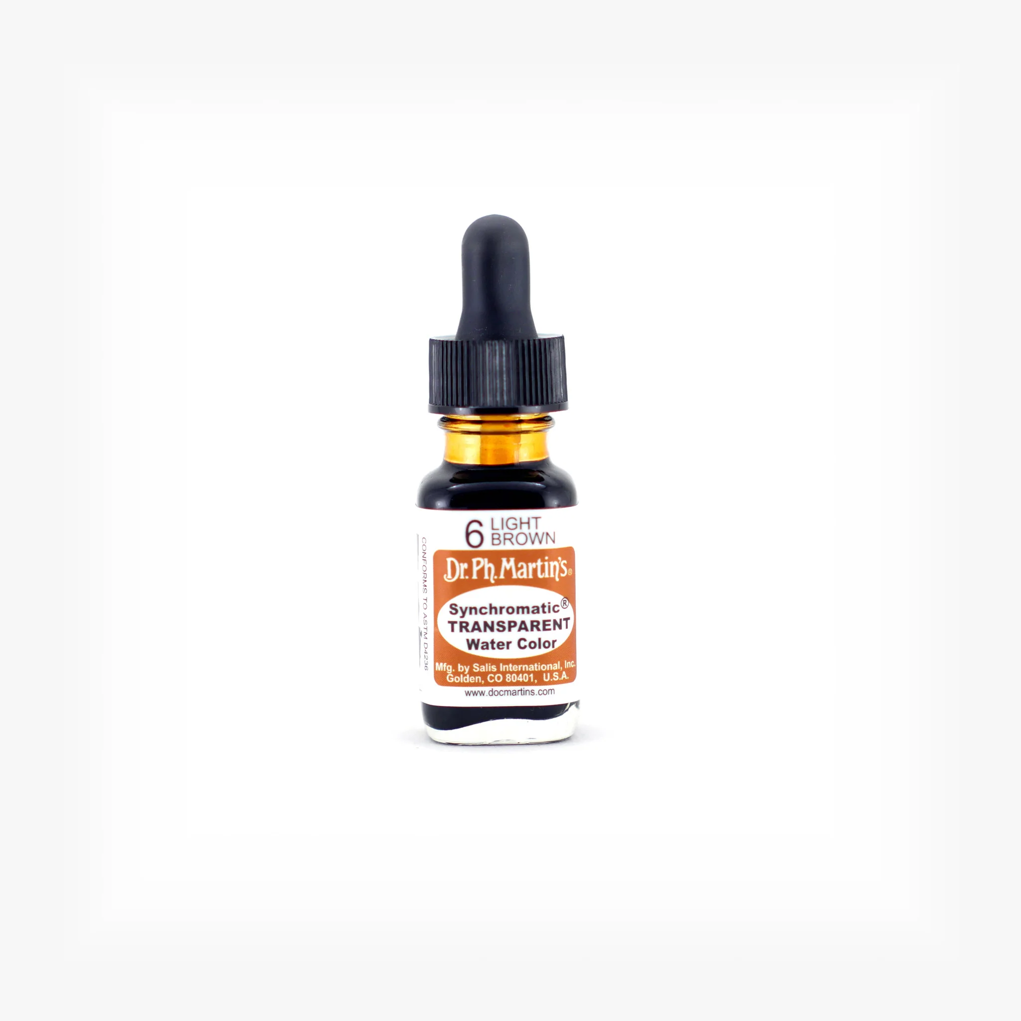 Synchromatic Transparent Water Color, 0.5 oz, Light Brown (6)
