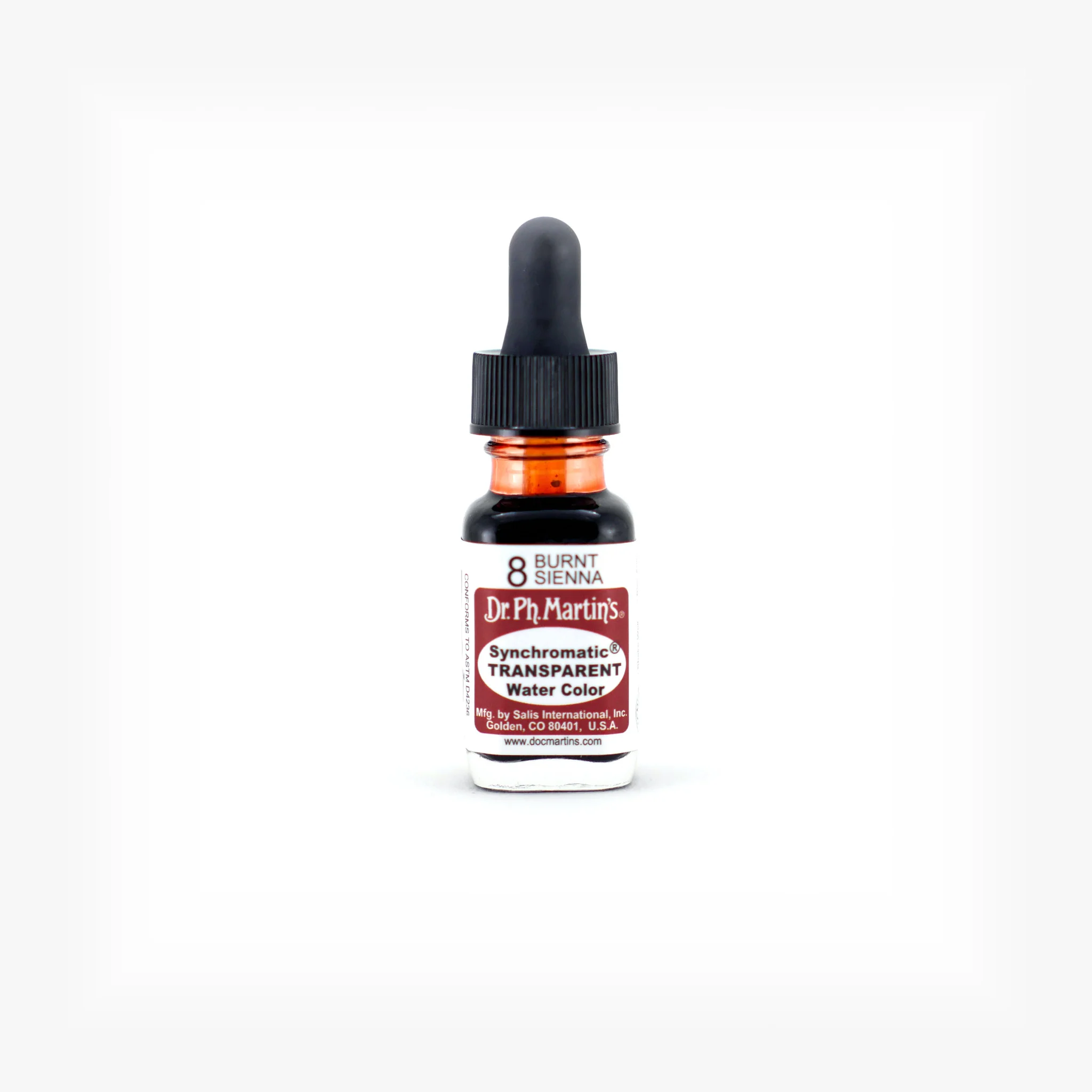 Synchromatic Transparent Water Color, 0.5 oz, Burnt Sienna (8)