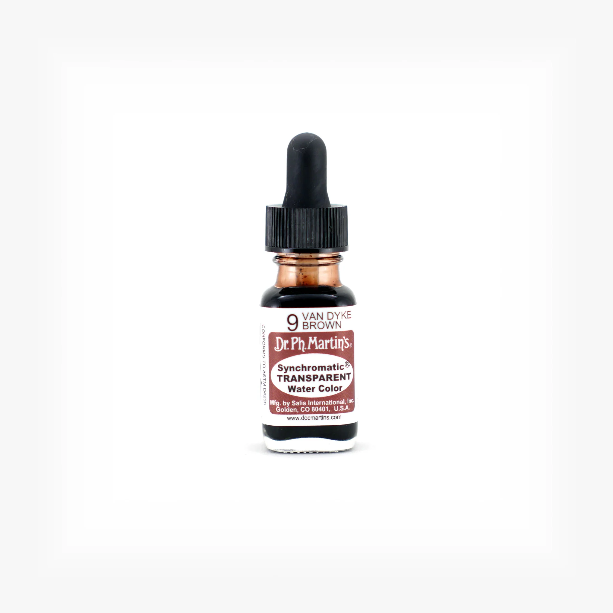 Synchromatic Transparent Water Color, 0.5 oz, Van Dyke Brown (9)